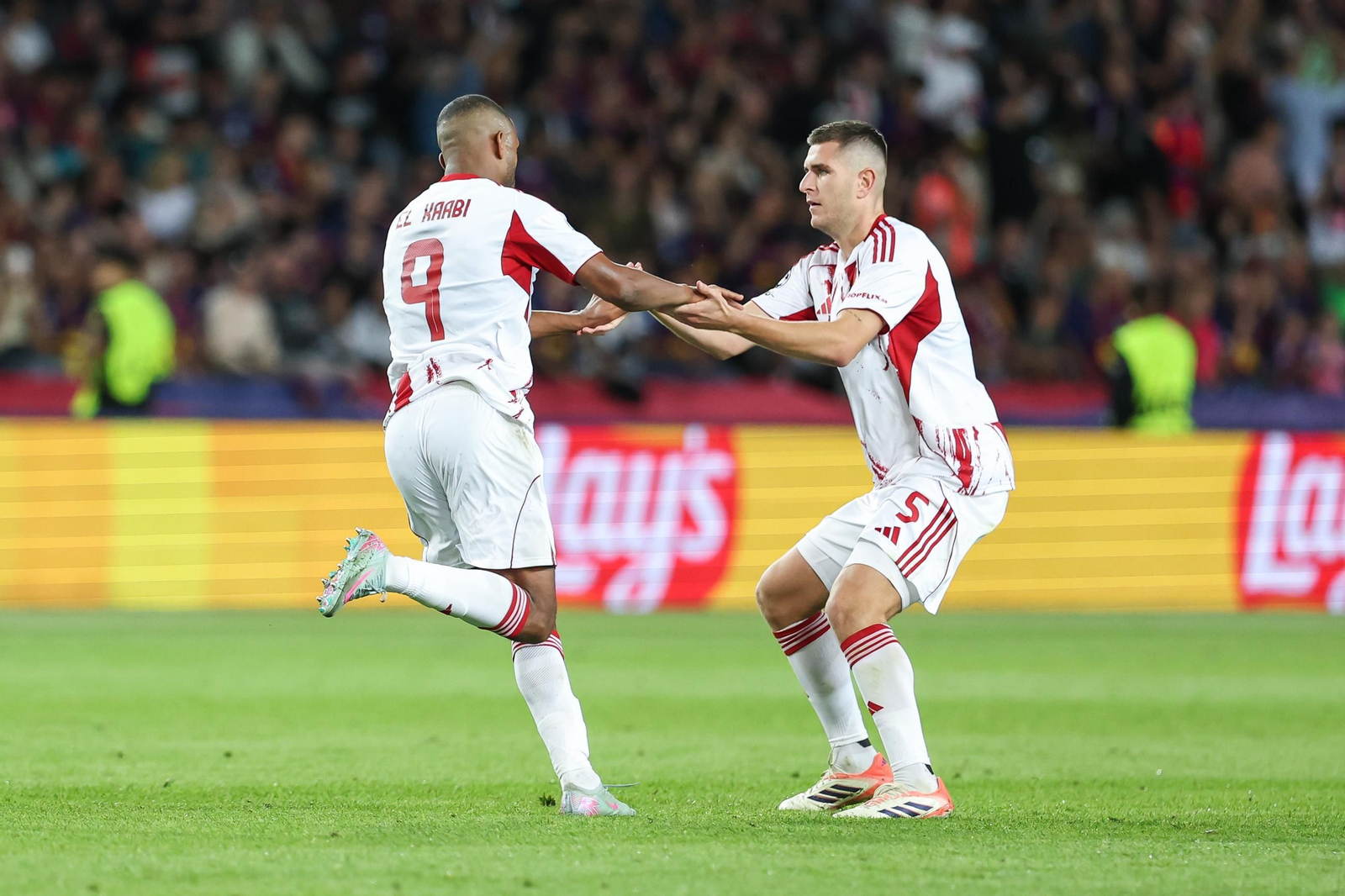 Las fotos del Barcelona-Olympiacos