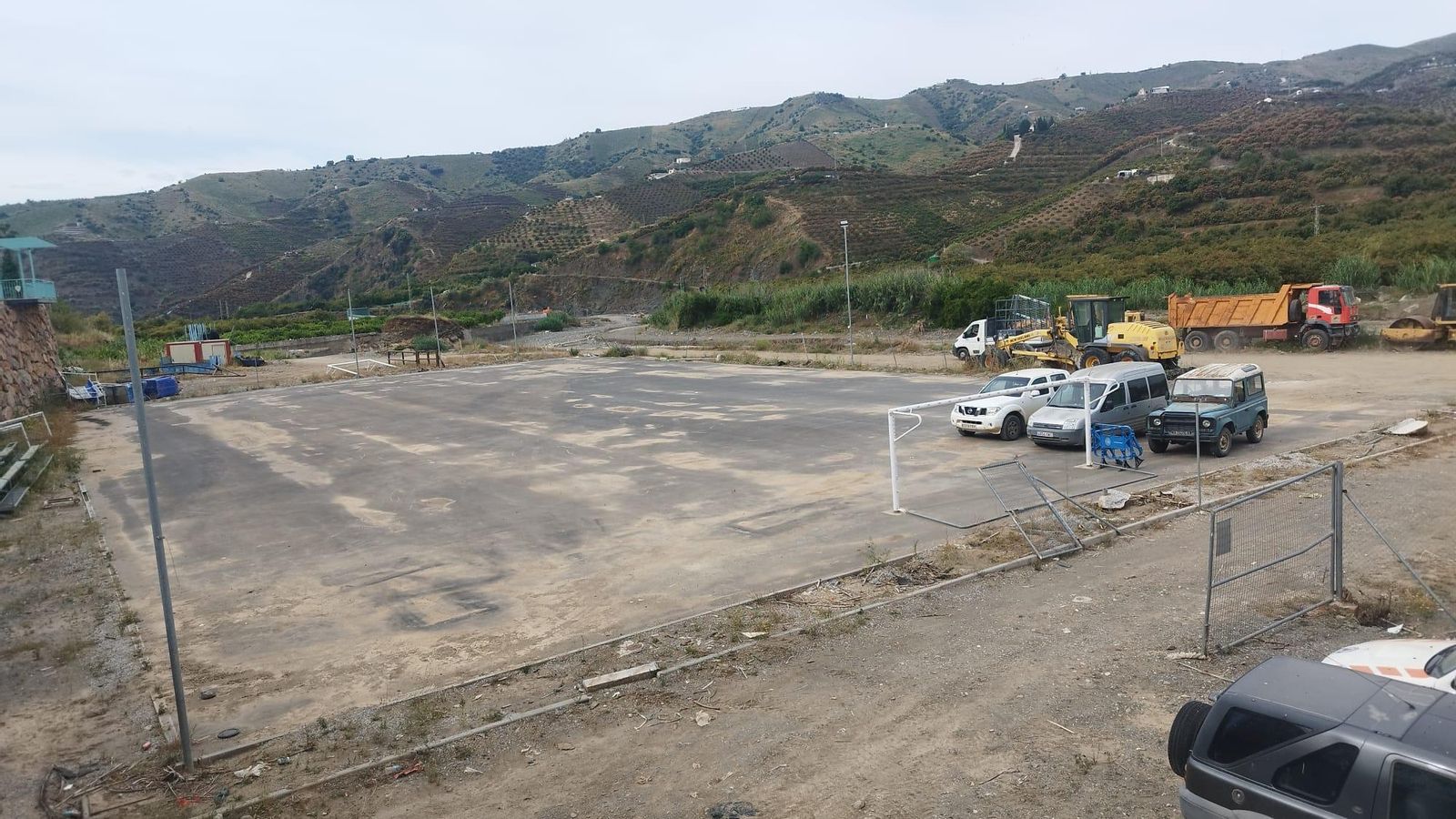 Lugar donde se encontraba el antiguo campo de fútbol