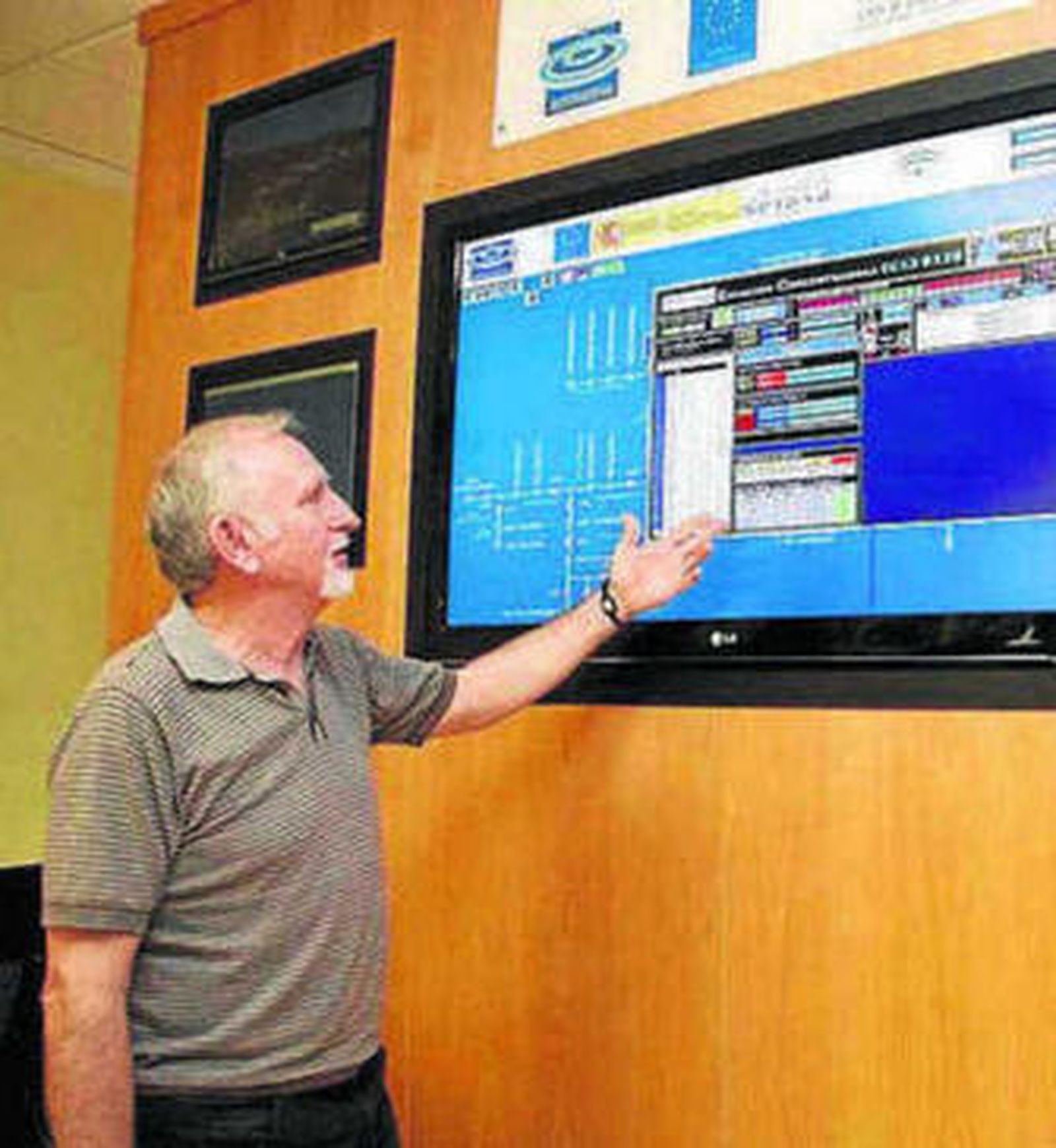 El presidente de la Comunidad, Antonio López Úbeda.