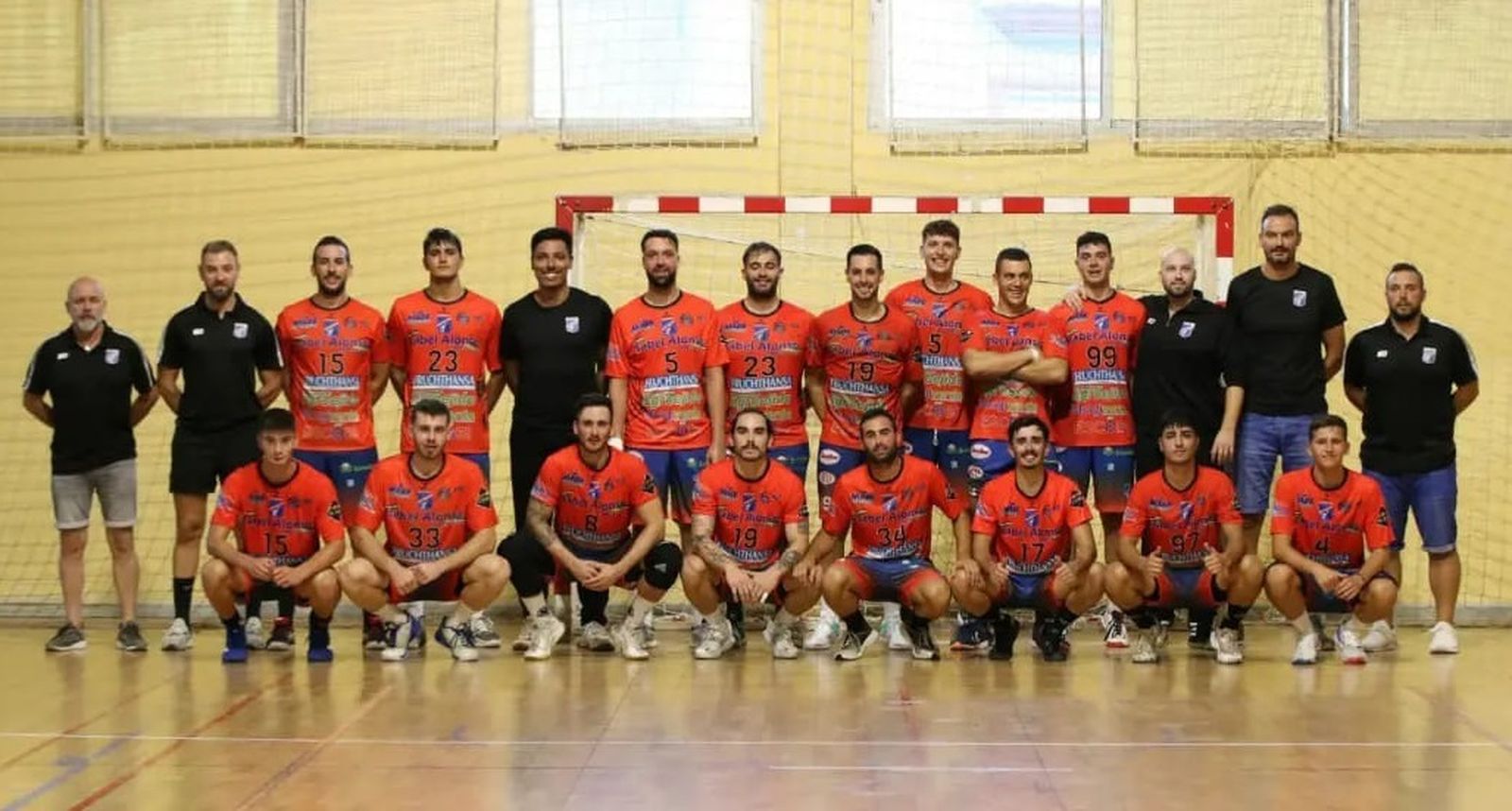 El conjunto almeriense, en un amistoso de pretemporada