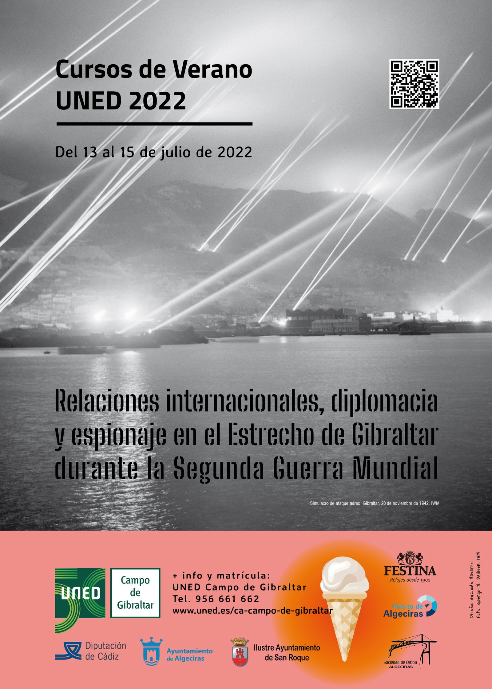 Cartel del curso de verano 'Relaciones internacionales, diplomacia y espionaje'