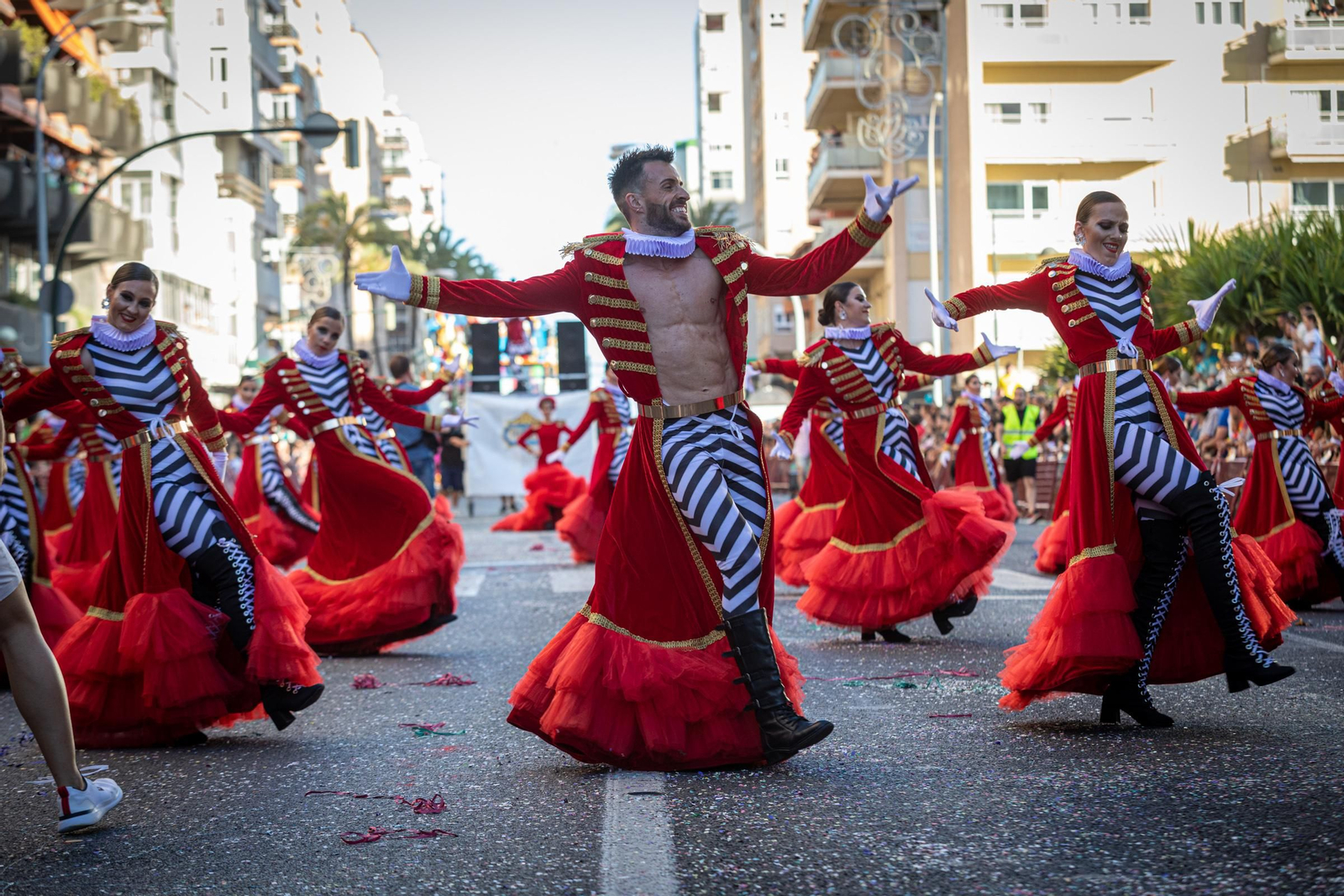 La cabalgata del Carnaval de Cádiz 2022, en imágenes