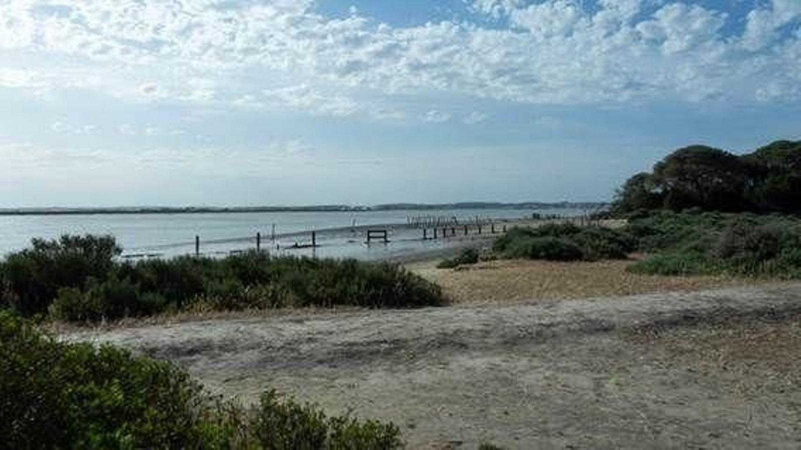 Desembocadura del río Guadalquivir.
