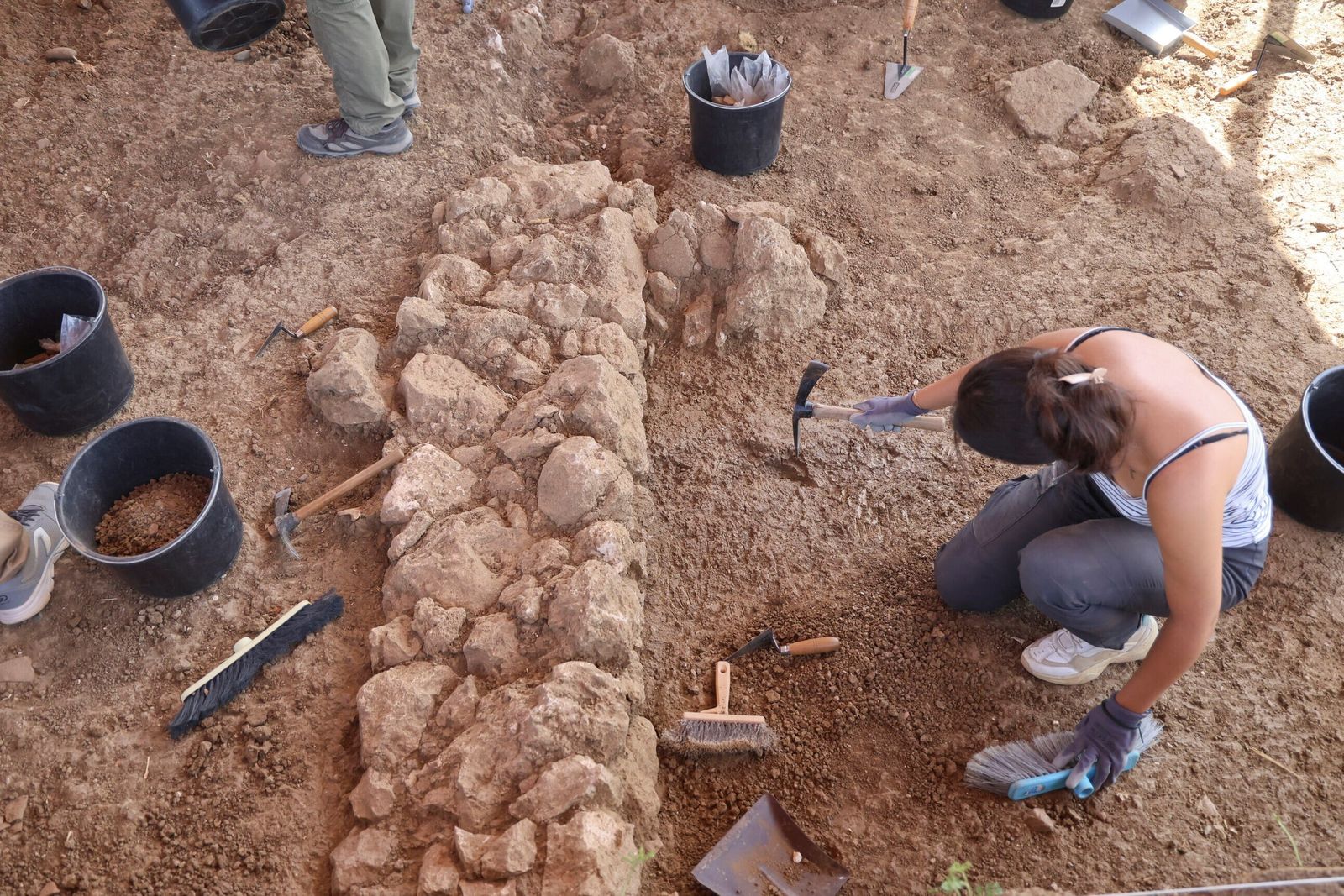 La excavación arqueológica de Cerro del Villar, en imágenes