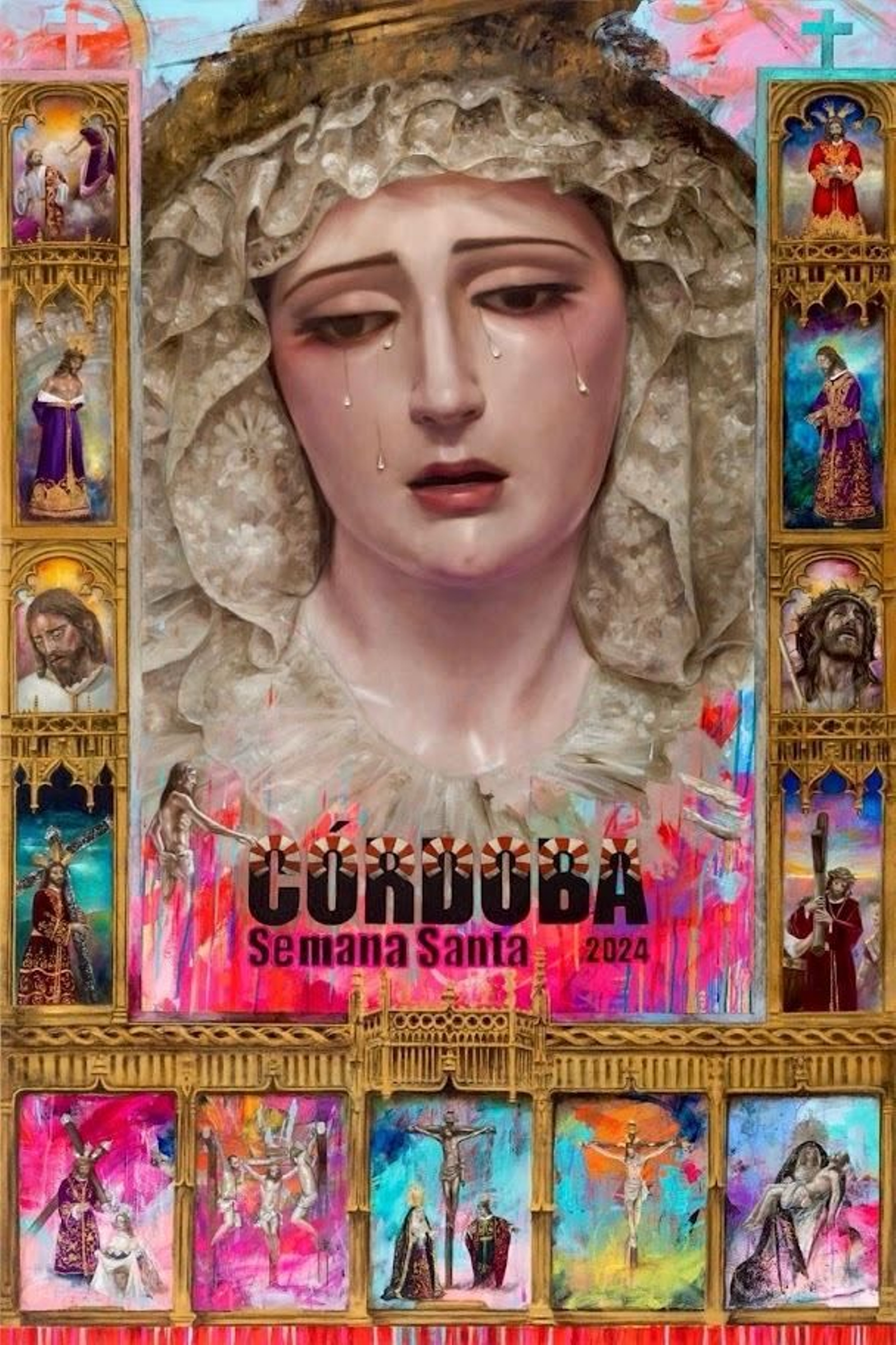 Cartel de la Semana Santa de Córdoba 2024 Cartel de la Semana Santa de Córdoba 2024