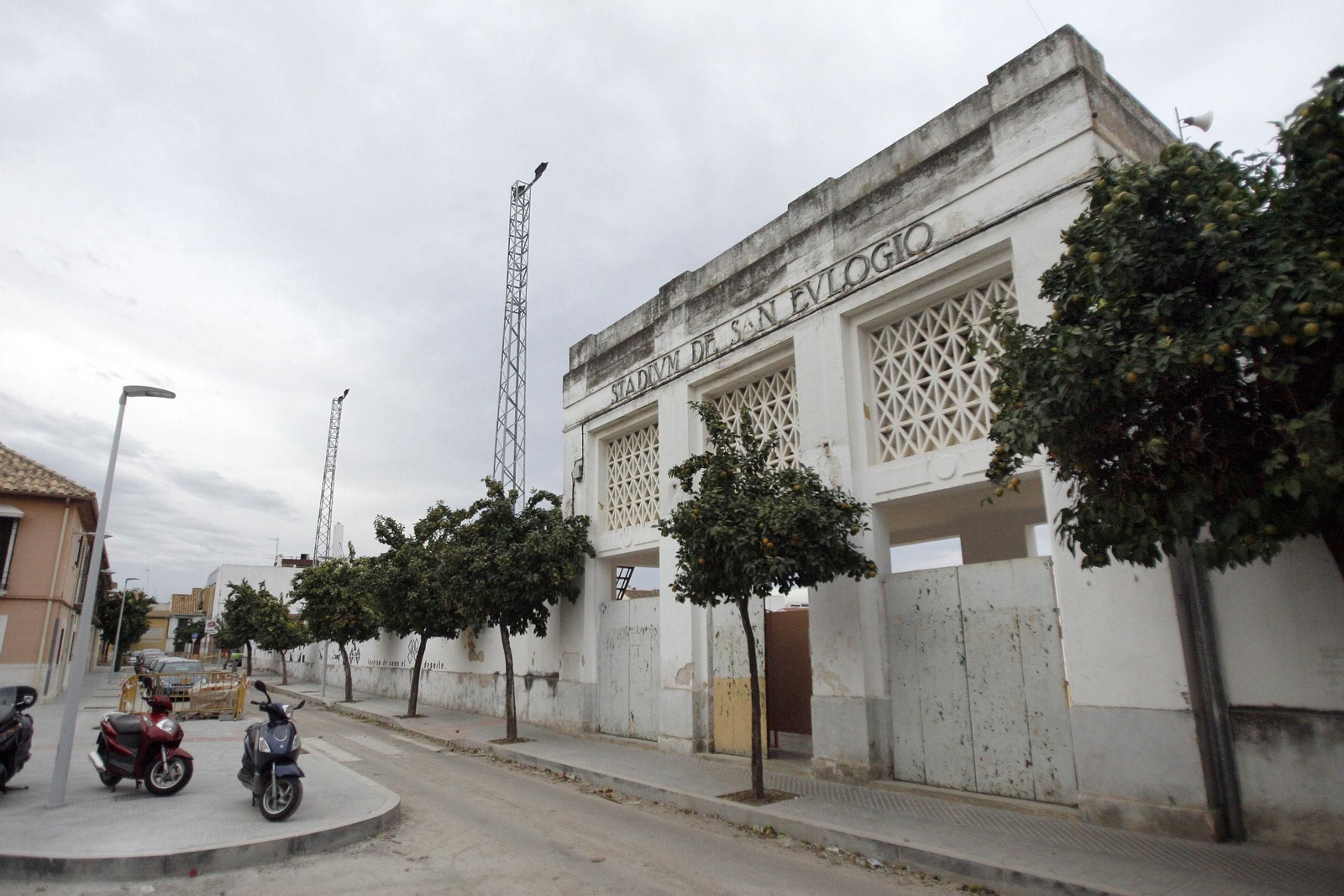 Entrada al estadio de San Eulogio.