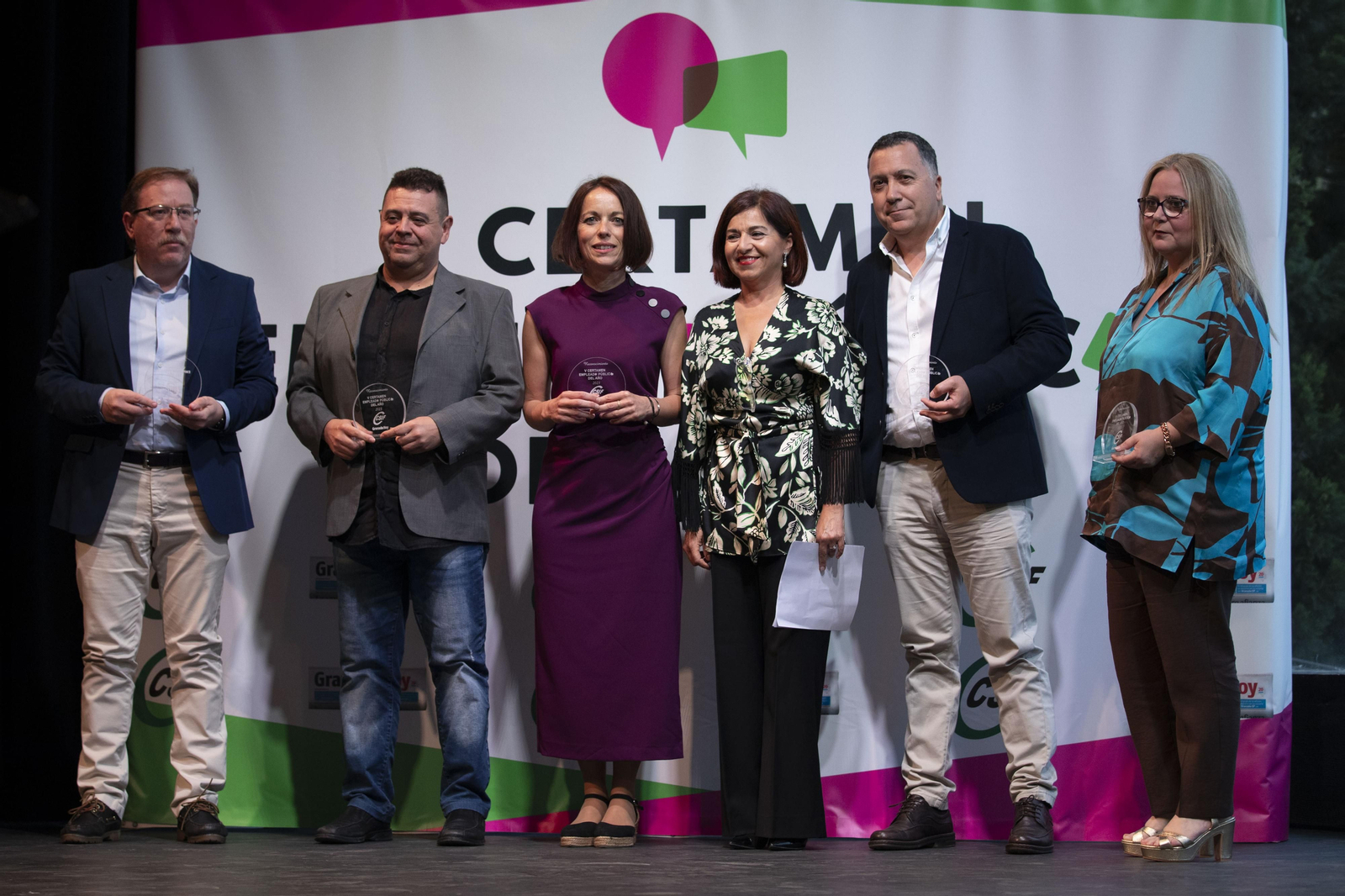 El V Certamen del Empleado Público del año en Granada, en imágenes