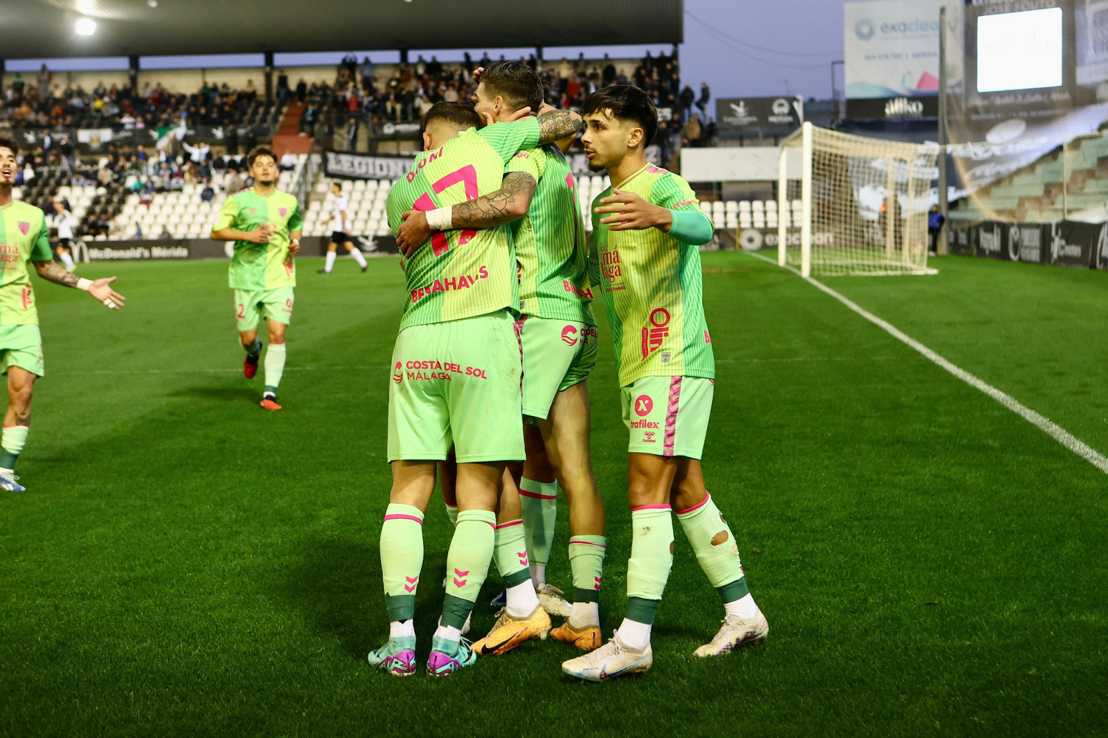 El AD Mérida - Málaga CF, en fotos