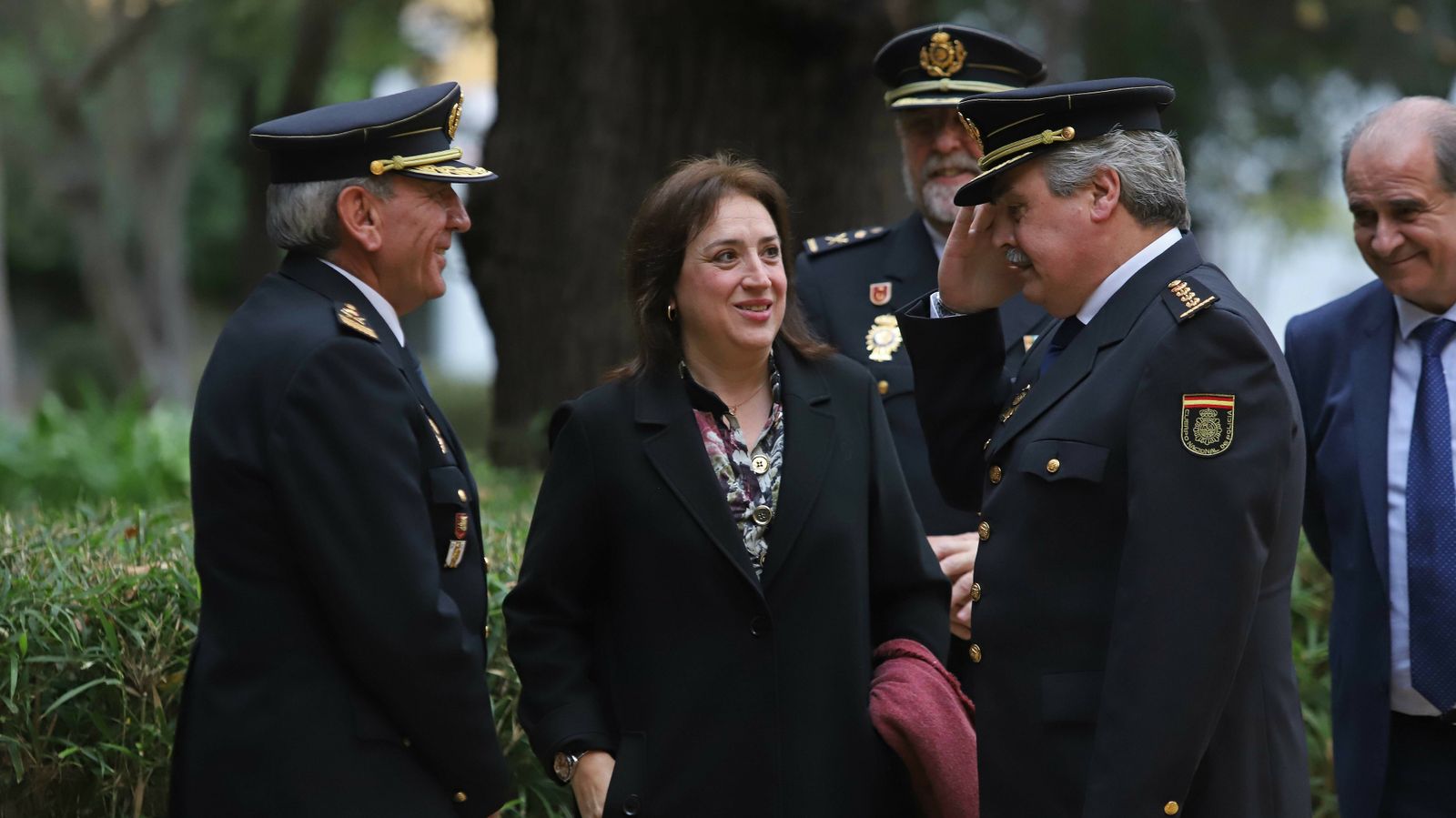 Fotos del acto de entrega de la Medalla de la Mancomunidad a la Policía Nacional