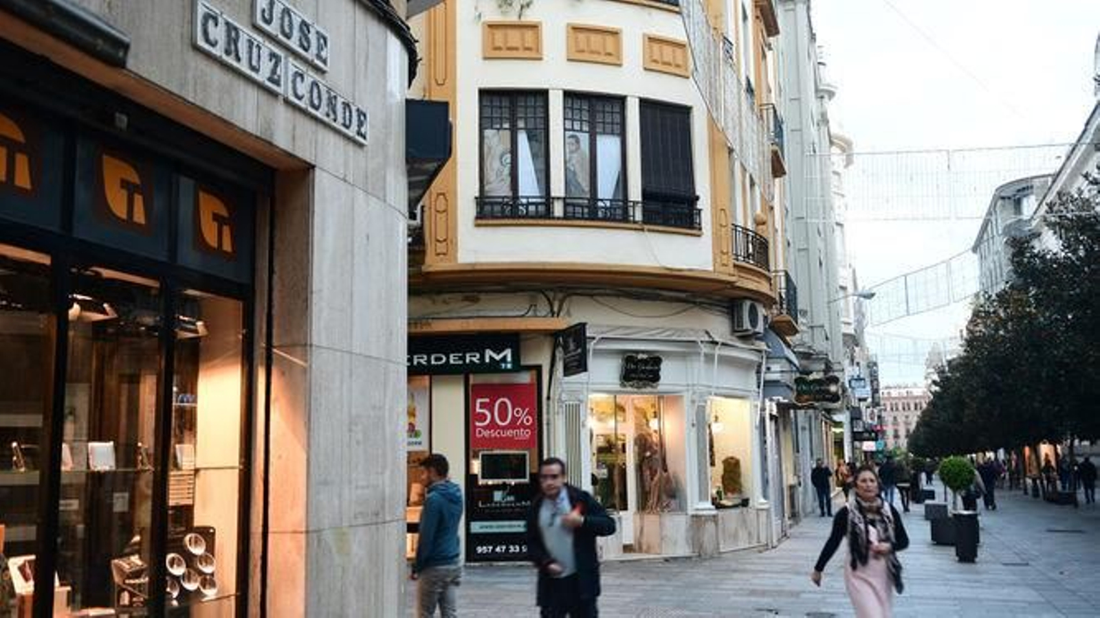 Calle del Centro de Córdoba capital.