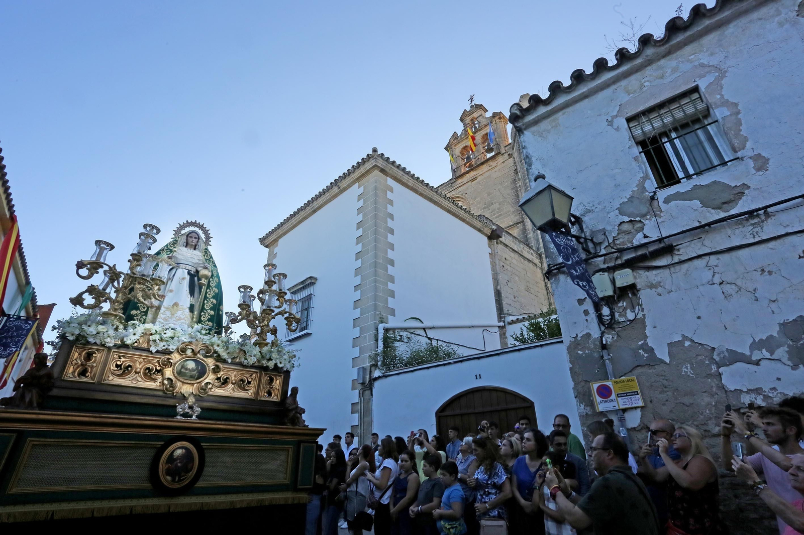 La procesión de Santa Marta en imágenes