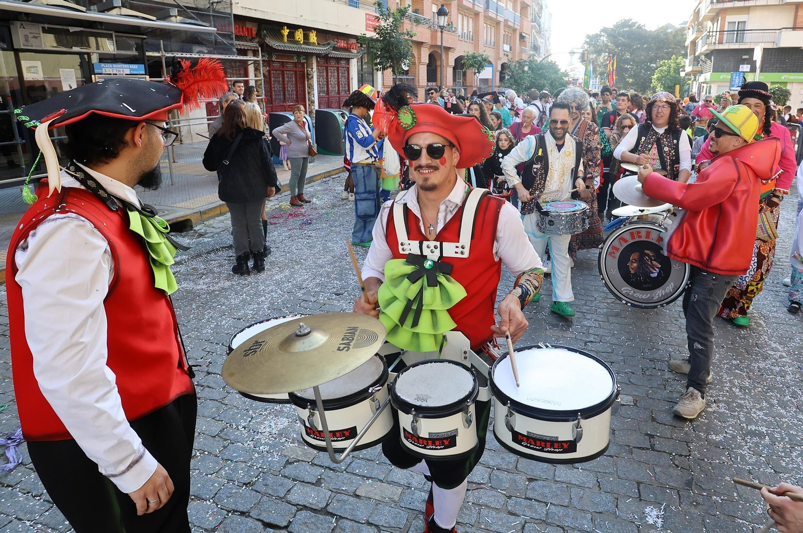 Imágenes de la cabalgata del Carnaval Colombino 2024