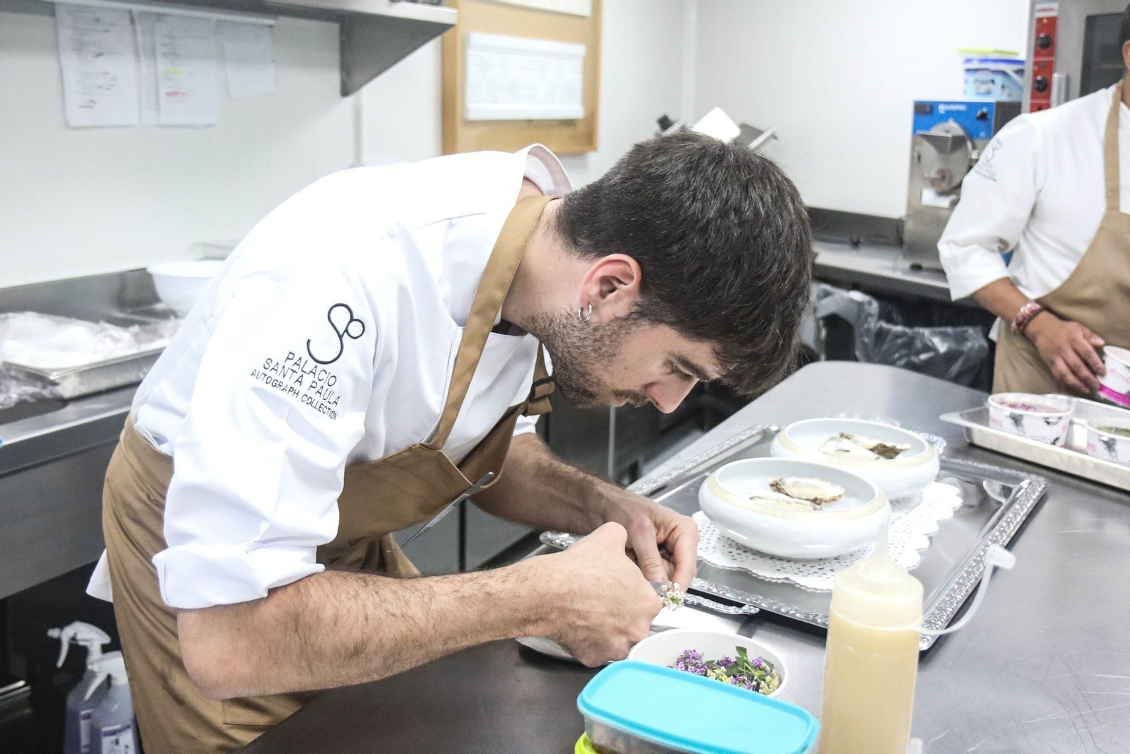 El impresionante menú a cuatro manos en el Claustro de Santa Paula, las imágenes