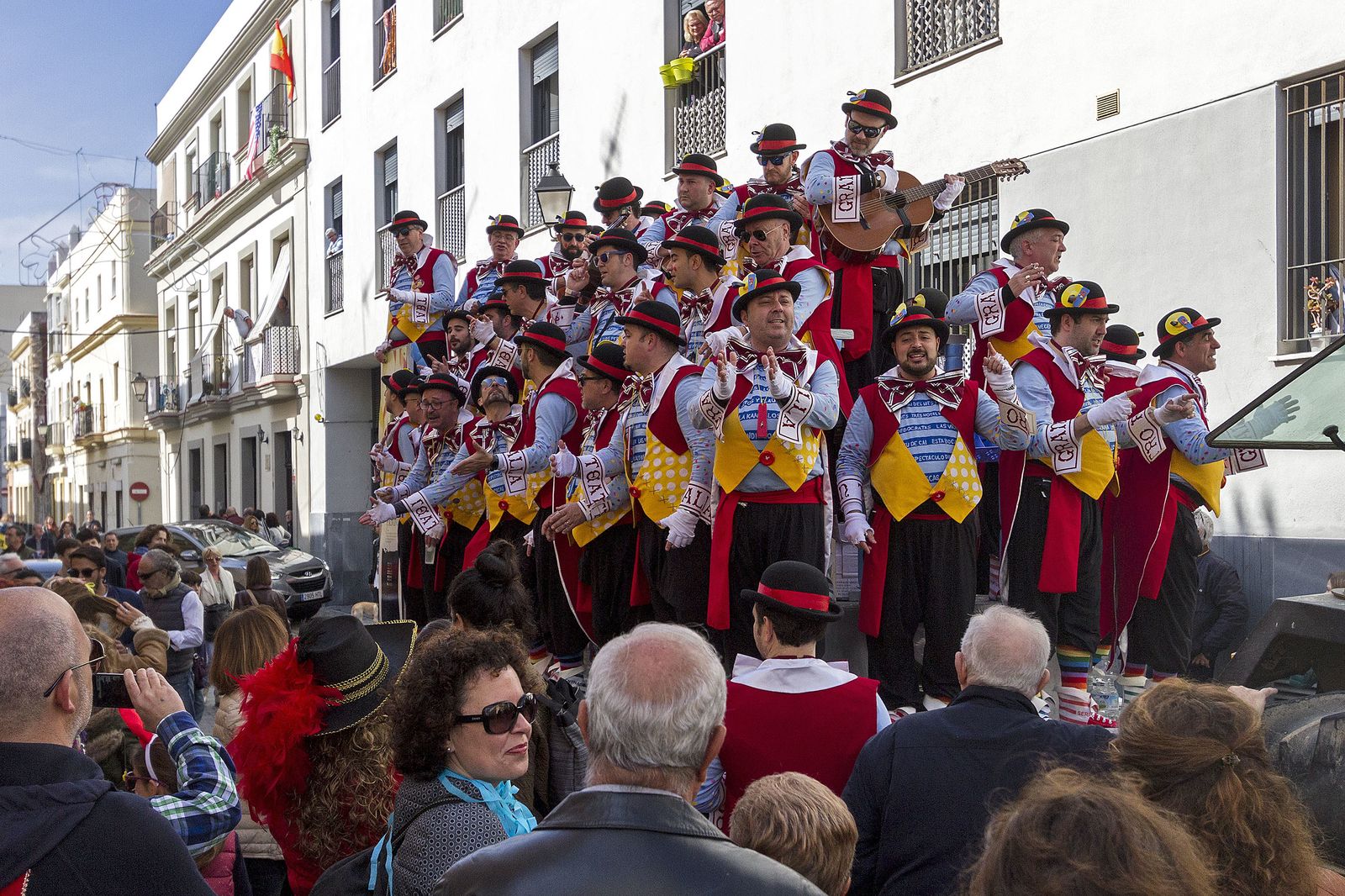 Las imágenes de la Batalla de Coplas y el carrusel de la Viña