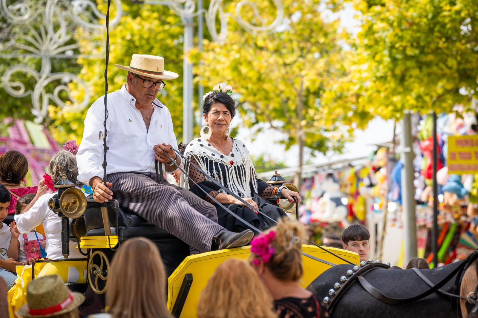 Búscate en las imágenes del sábado de la Feria de Puerto Real 2025