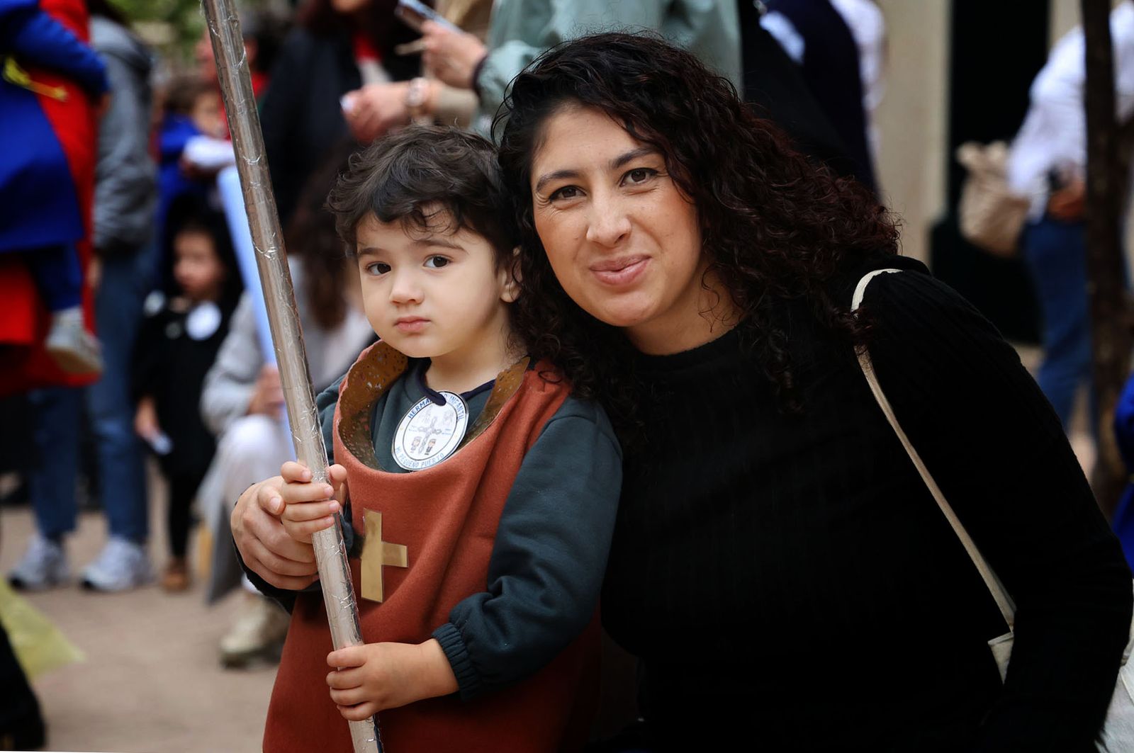 Imágenes de la procesión de la 'Escuela Infantil Mi Pequeño Puerto'