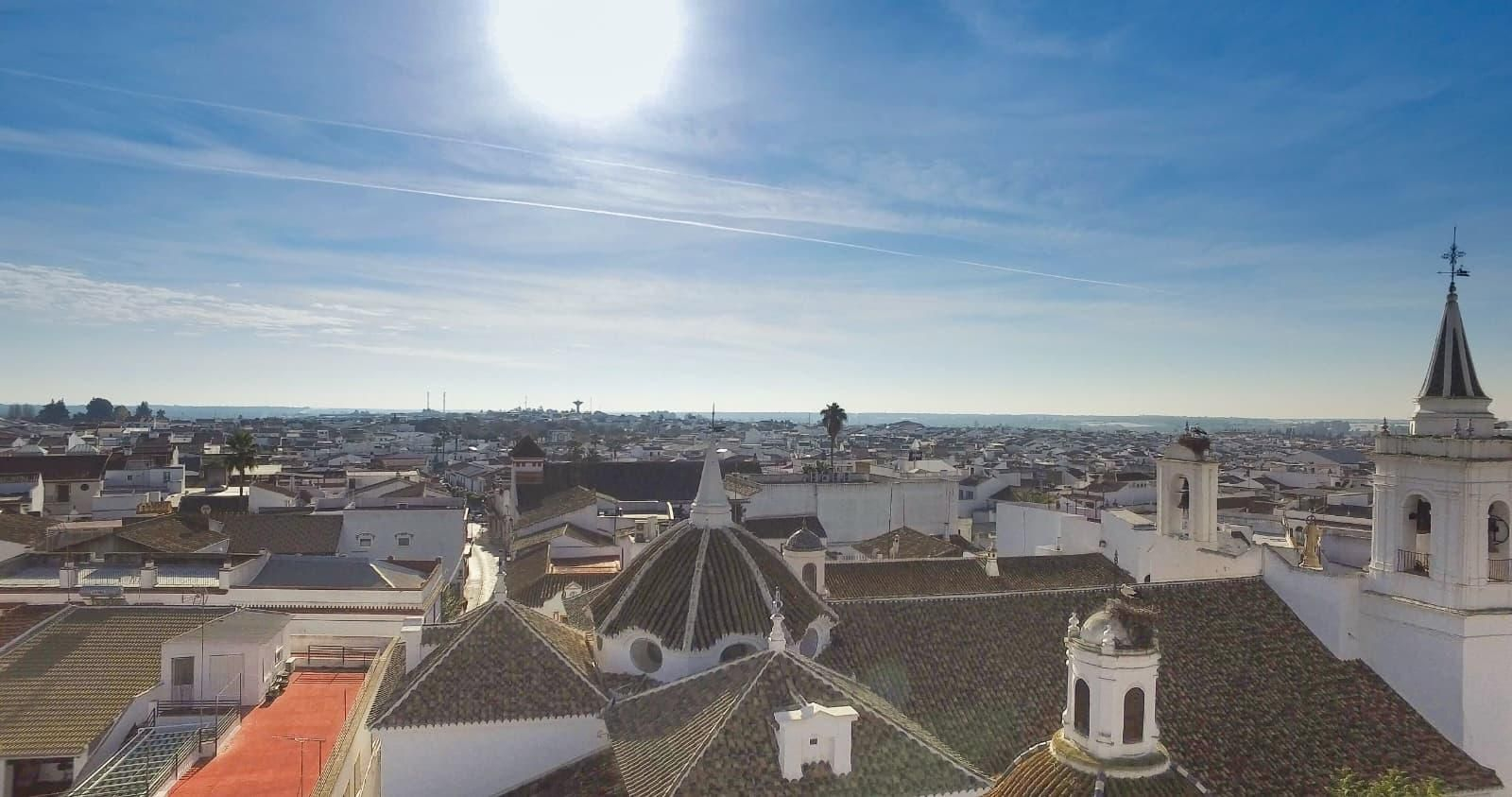 Vista aérea de Almonte