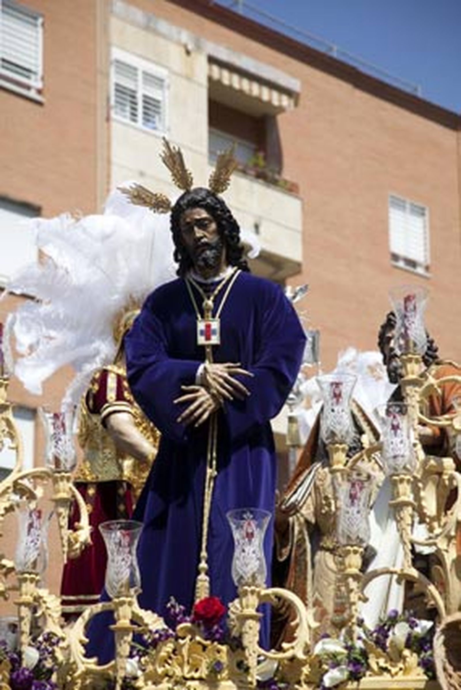 Detalle de la imagen del Señor Cautivo de San Pablo.

Foto: Jaime Martínez