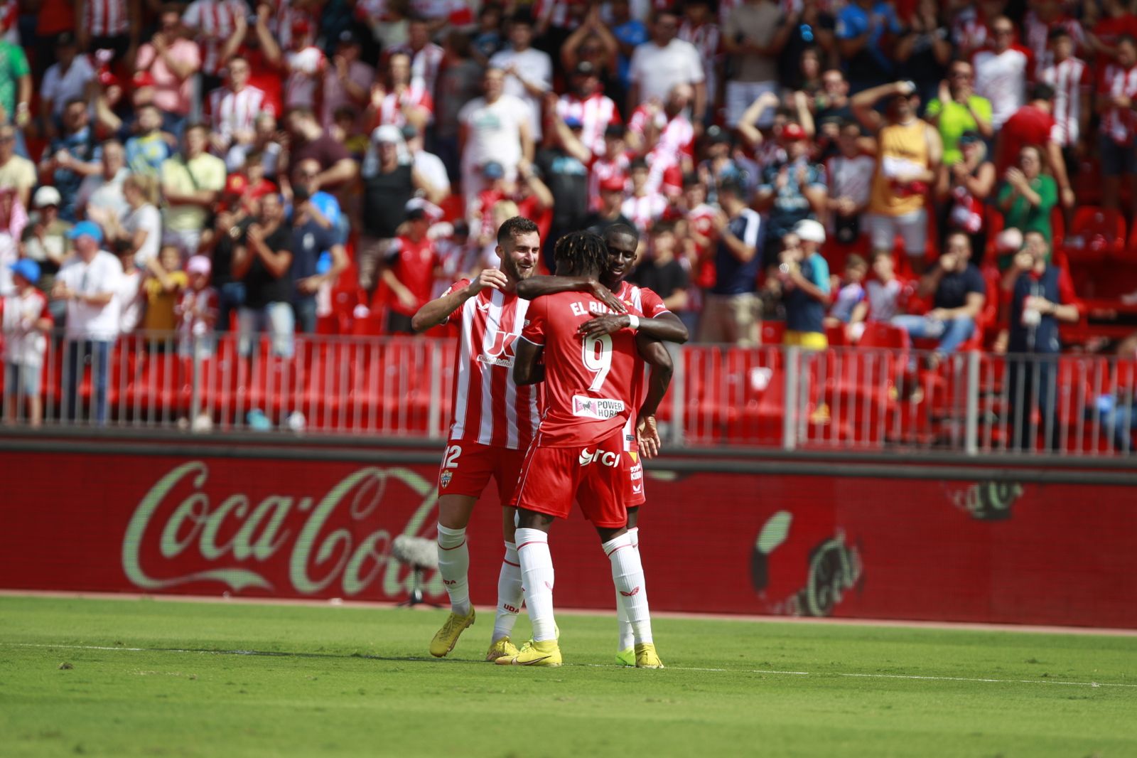 Imágenes de la U.D. Almería-Rayo Vallecano