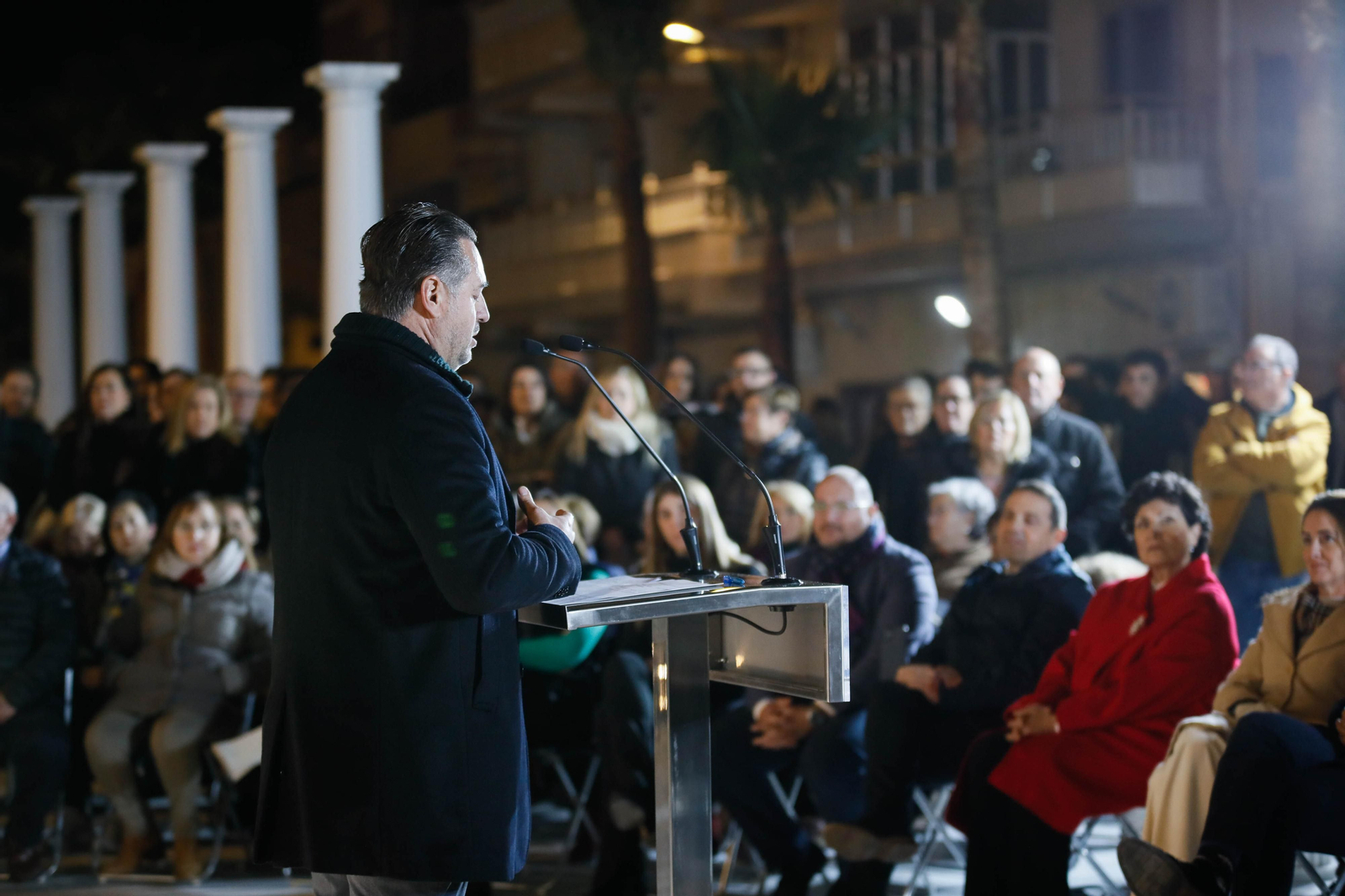 Imágenes de la inauguración de la plaza Almería en Macael