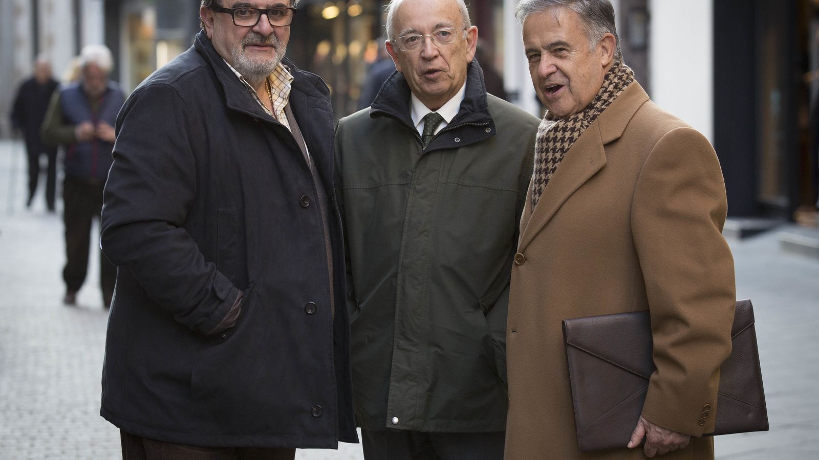 José Rodríguez de la Borbolla, Manuel del Valle y Antonio Ojeda.