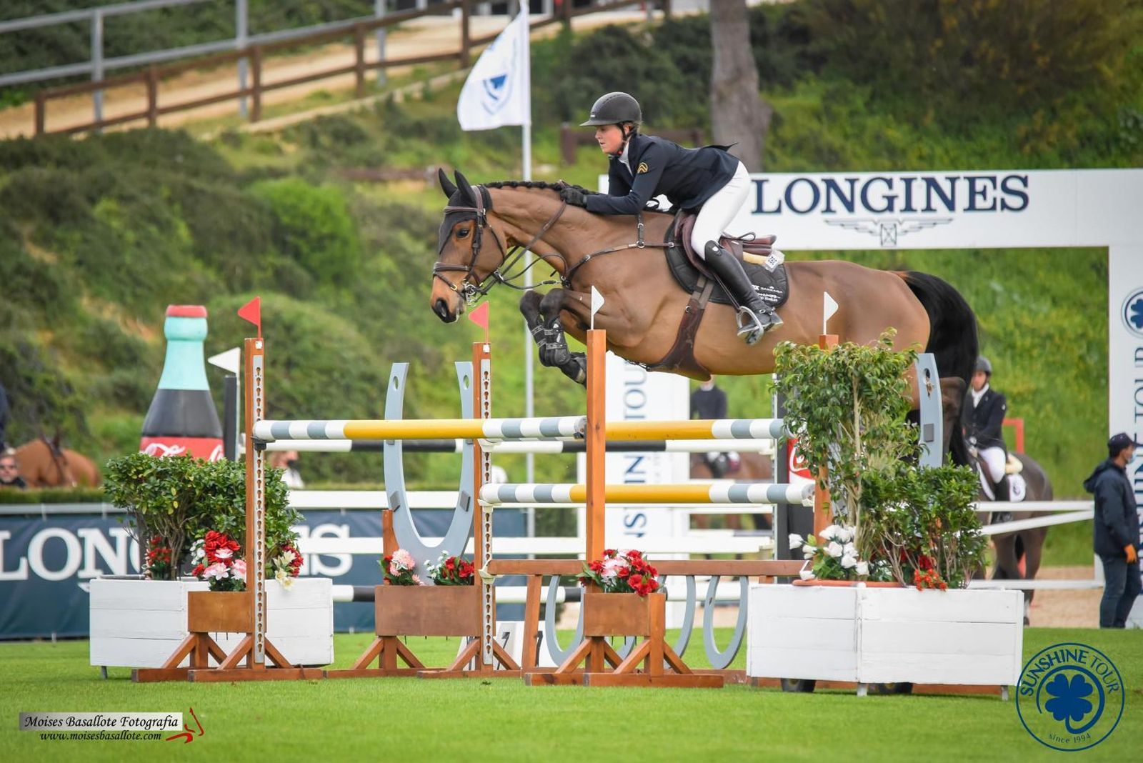 El fuerte viento acompañó el miércoles a los competidores.