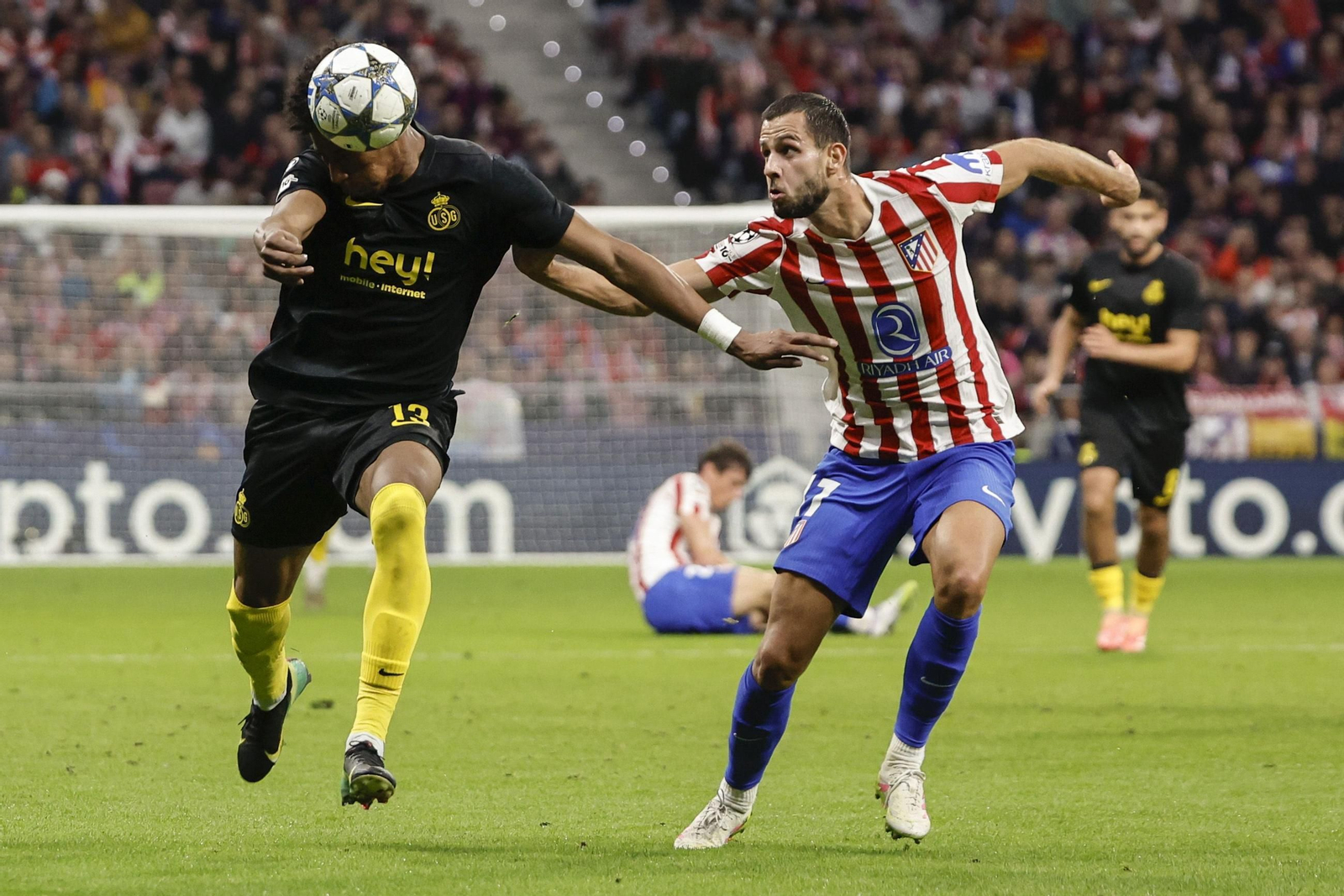 Las imágenes del Atlético de Madrid-Unión Saint-Gilloise