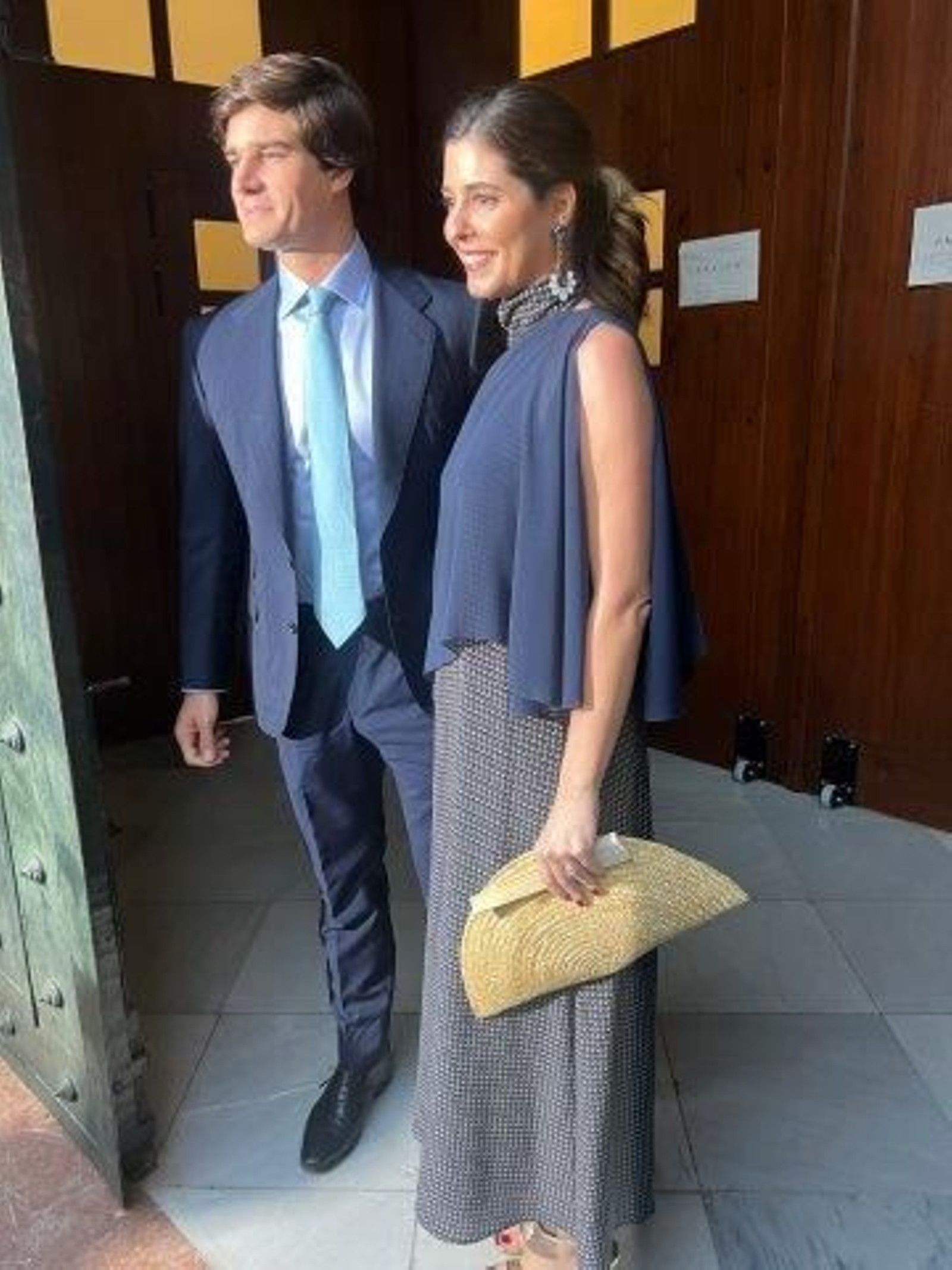 El bautizo de la segunda nieta del duque de Alba en Sevilla, en imágenes