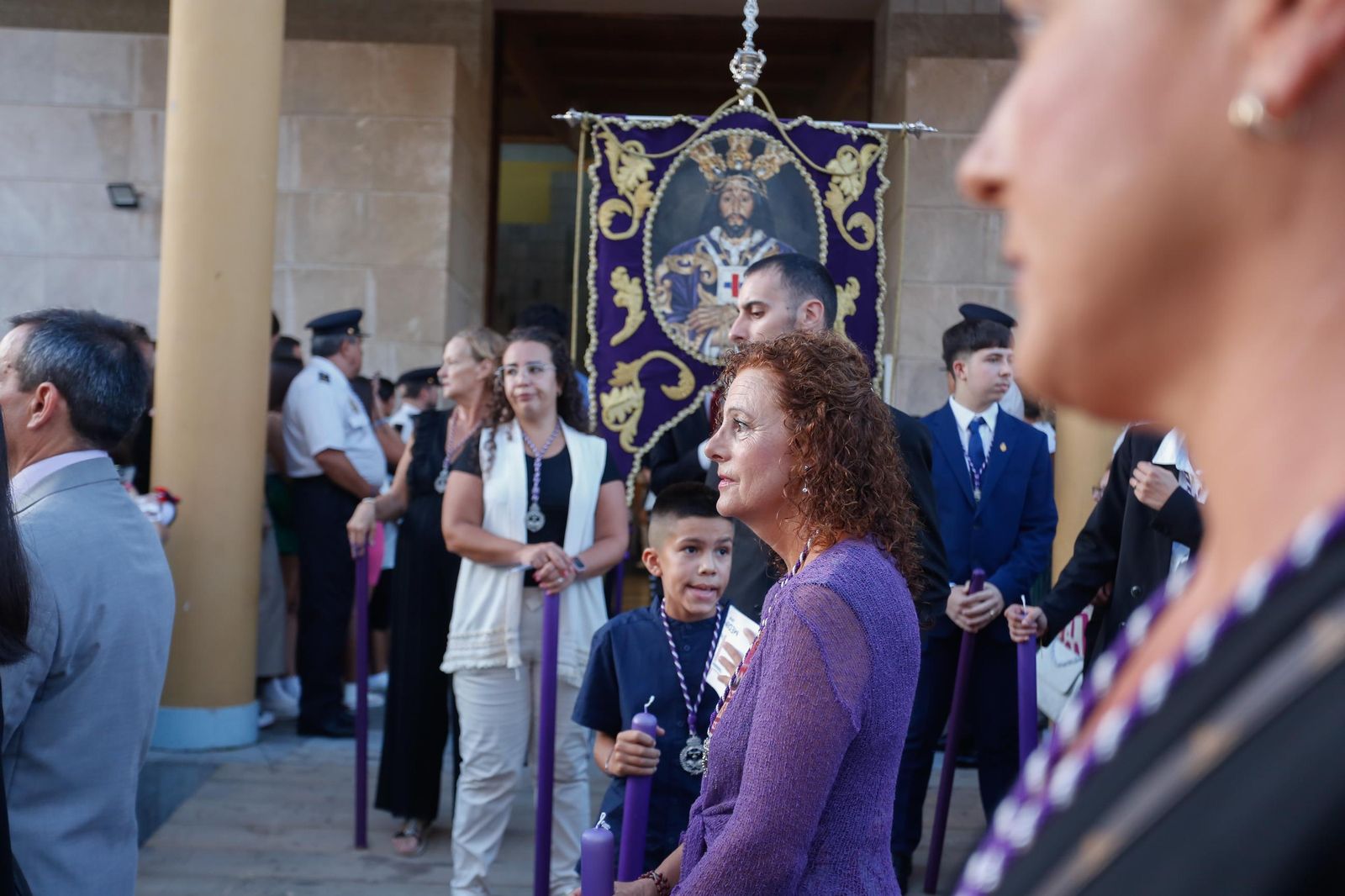 Procesión extraordinaria por el 75 aniversario de la hermandad del Medinaceli de La Línea