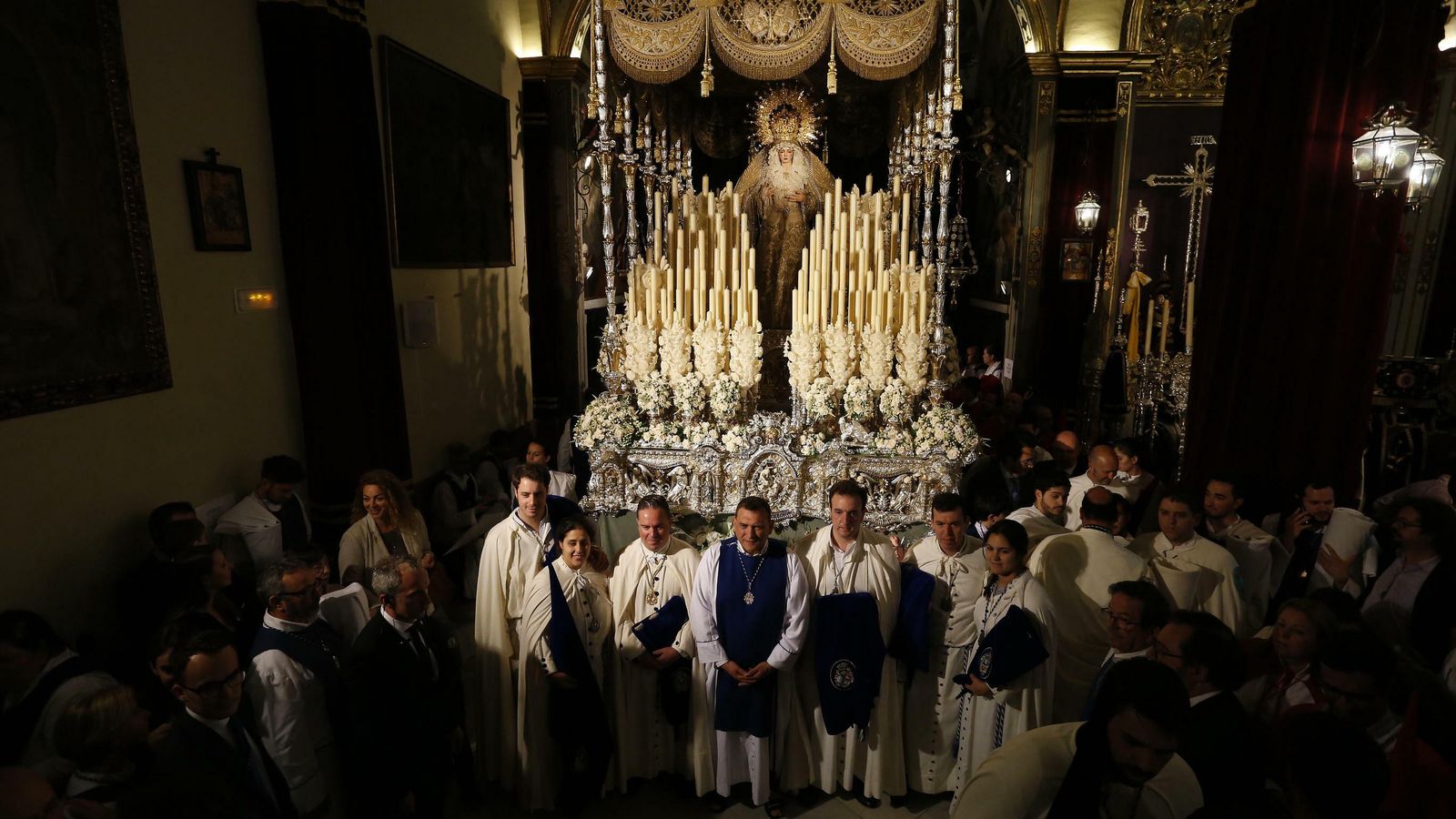 La Virgen de los Ángeles de los Negritos se quedó sin salir. En mayo será coronada canónicamente.