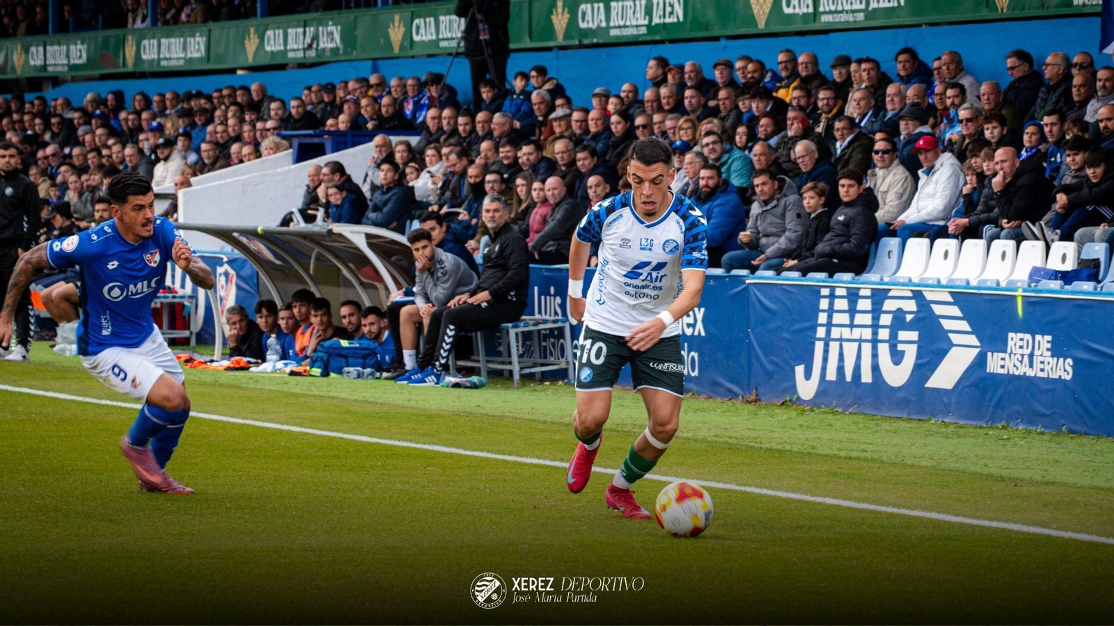 El plantel jerezano se llevó los tres puntos del feudo azulillo.