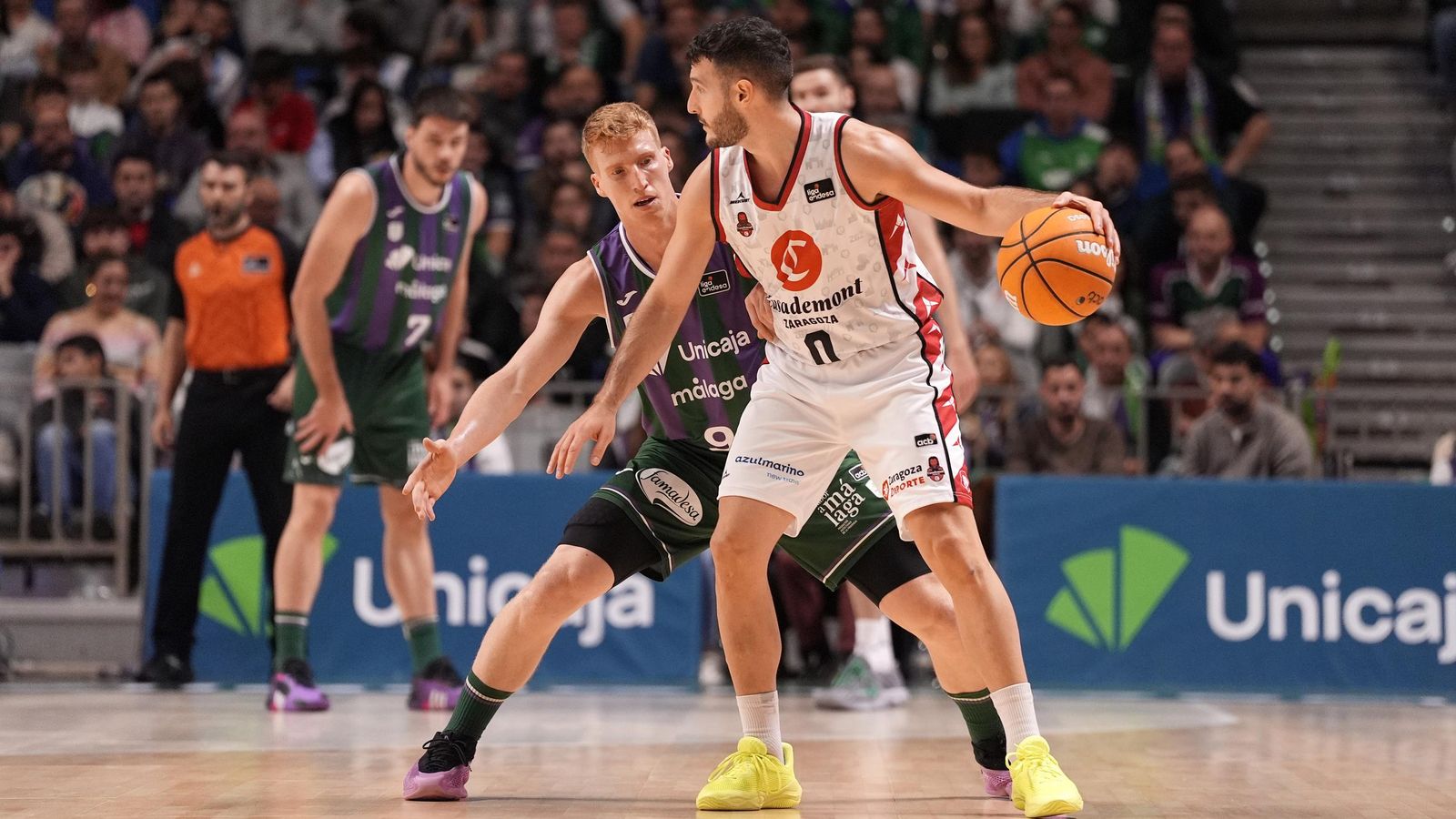 El Unicaja-Casademont Zaragoza, en fotos