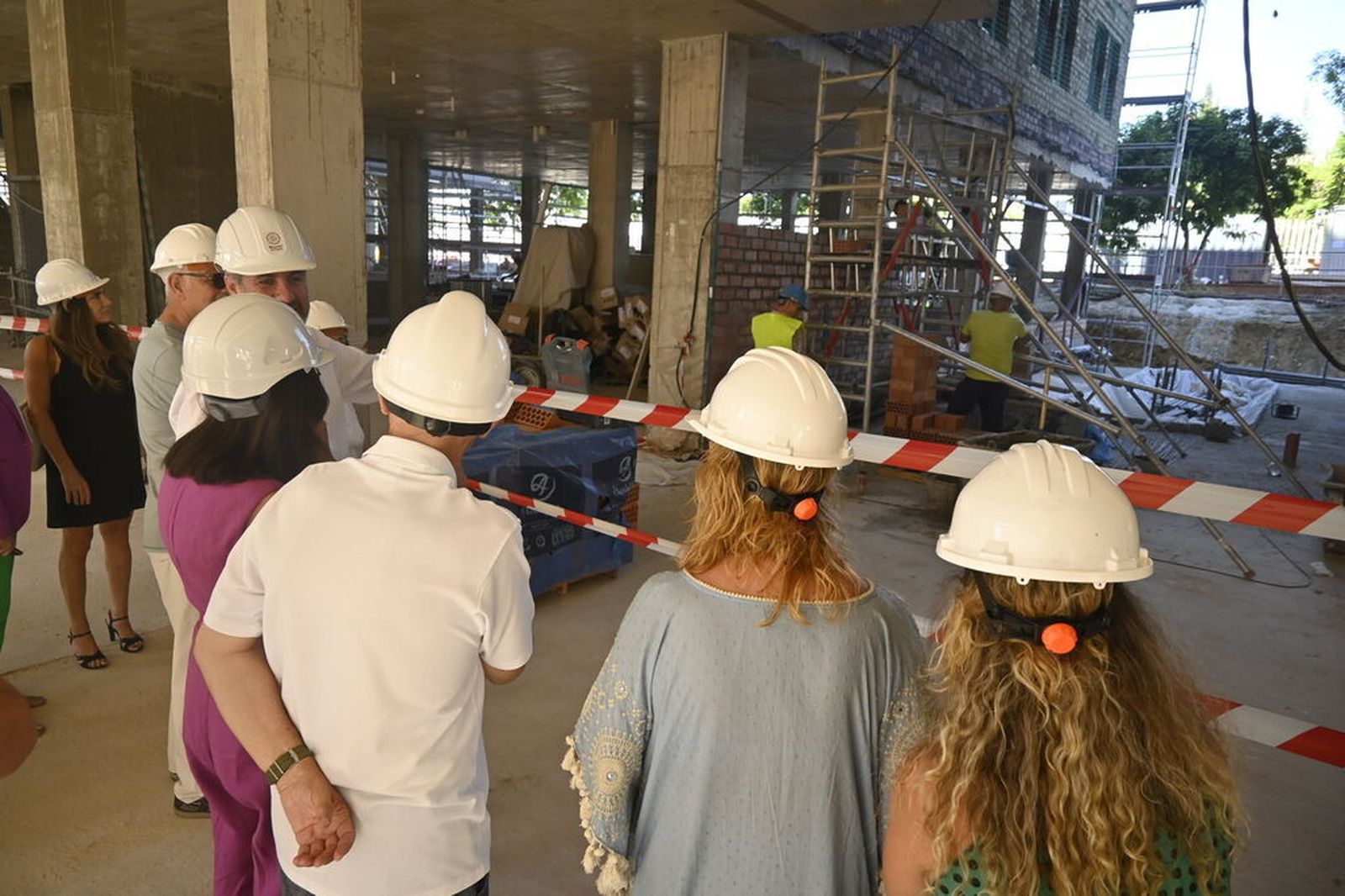 Obras de la nueva residencia universitaria  en Huelva