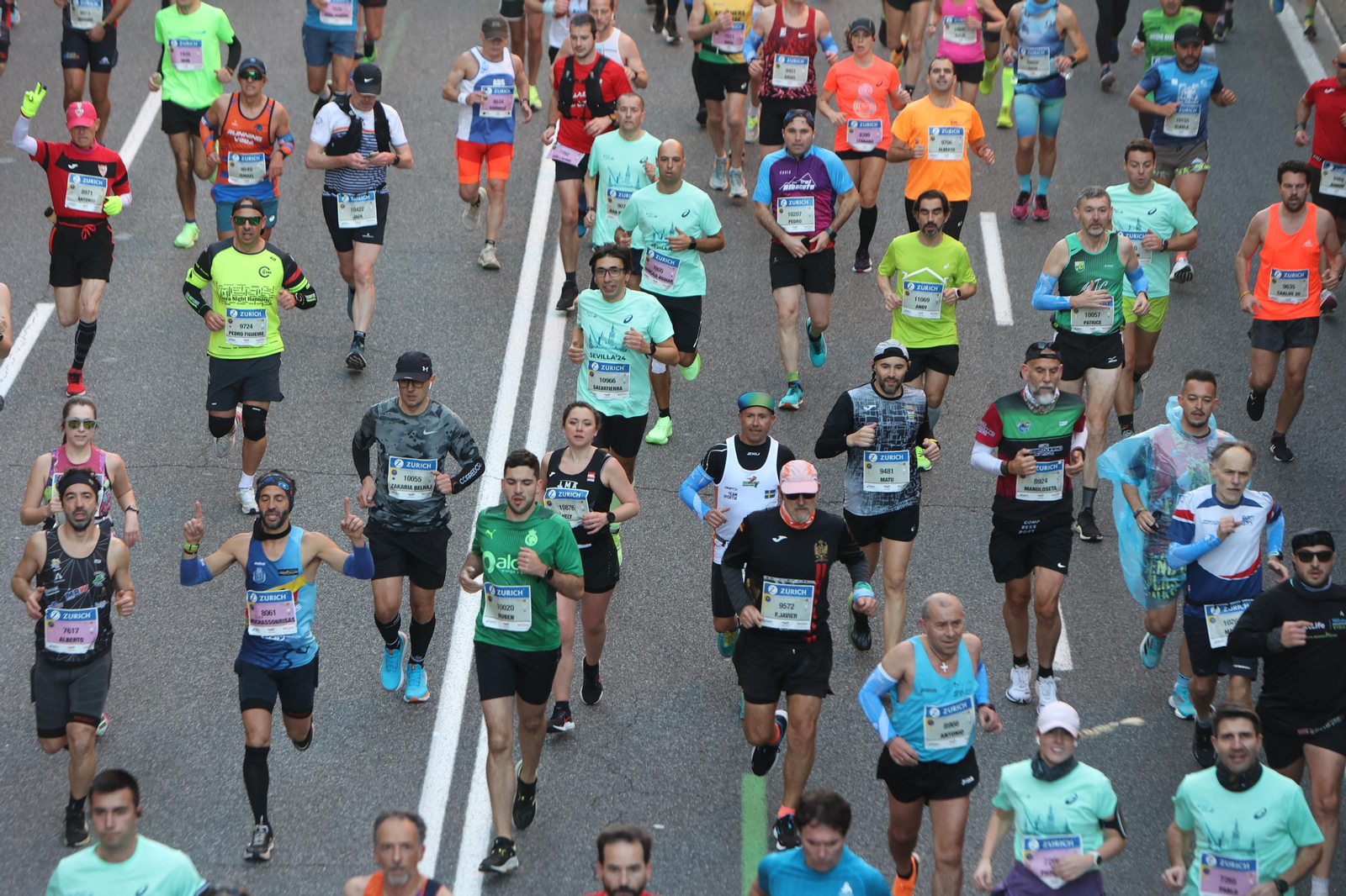 Búscate en la Zurich maratón de Sevilla