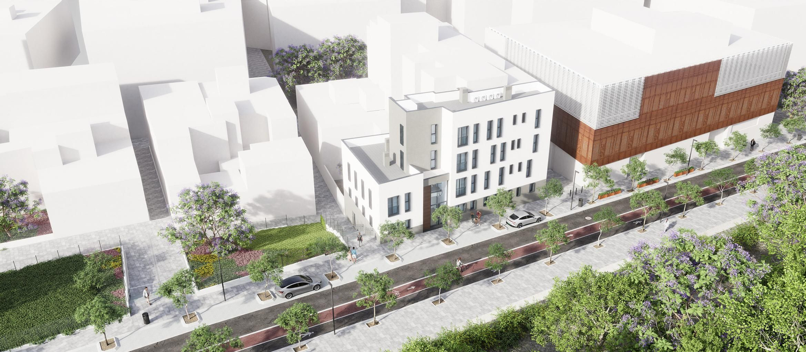 Propuesta técnica para este conjunto de viviendas situadas junto al edificio de Urbanismo Propuesta técnica para este conjunto de viviendas situadas junto al edificio de Urbanismo