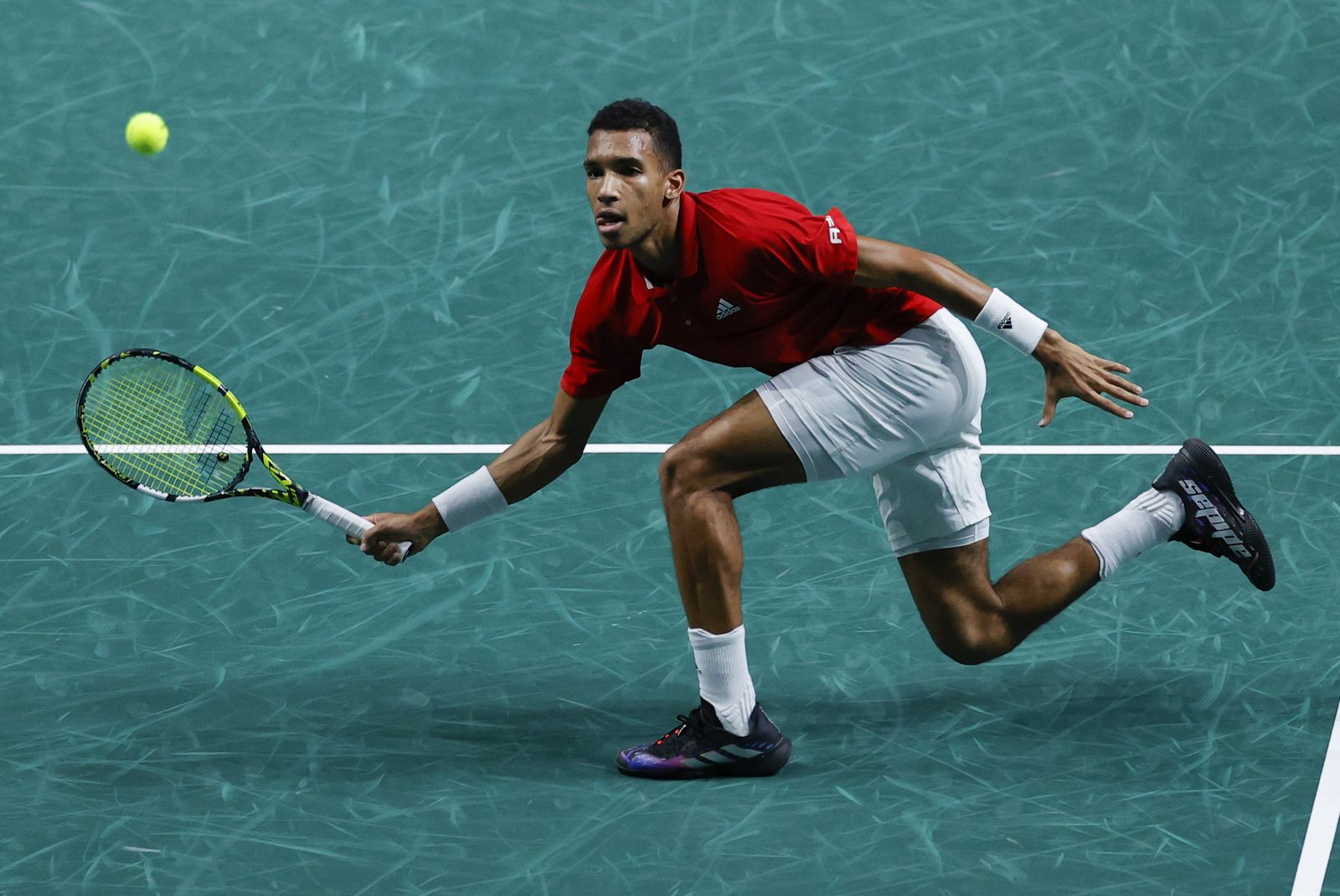 Felix Auger Aliassime - Otte en la Copa Davis de Málaga