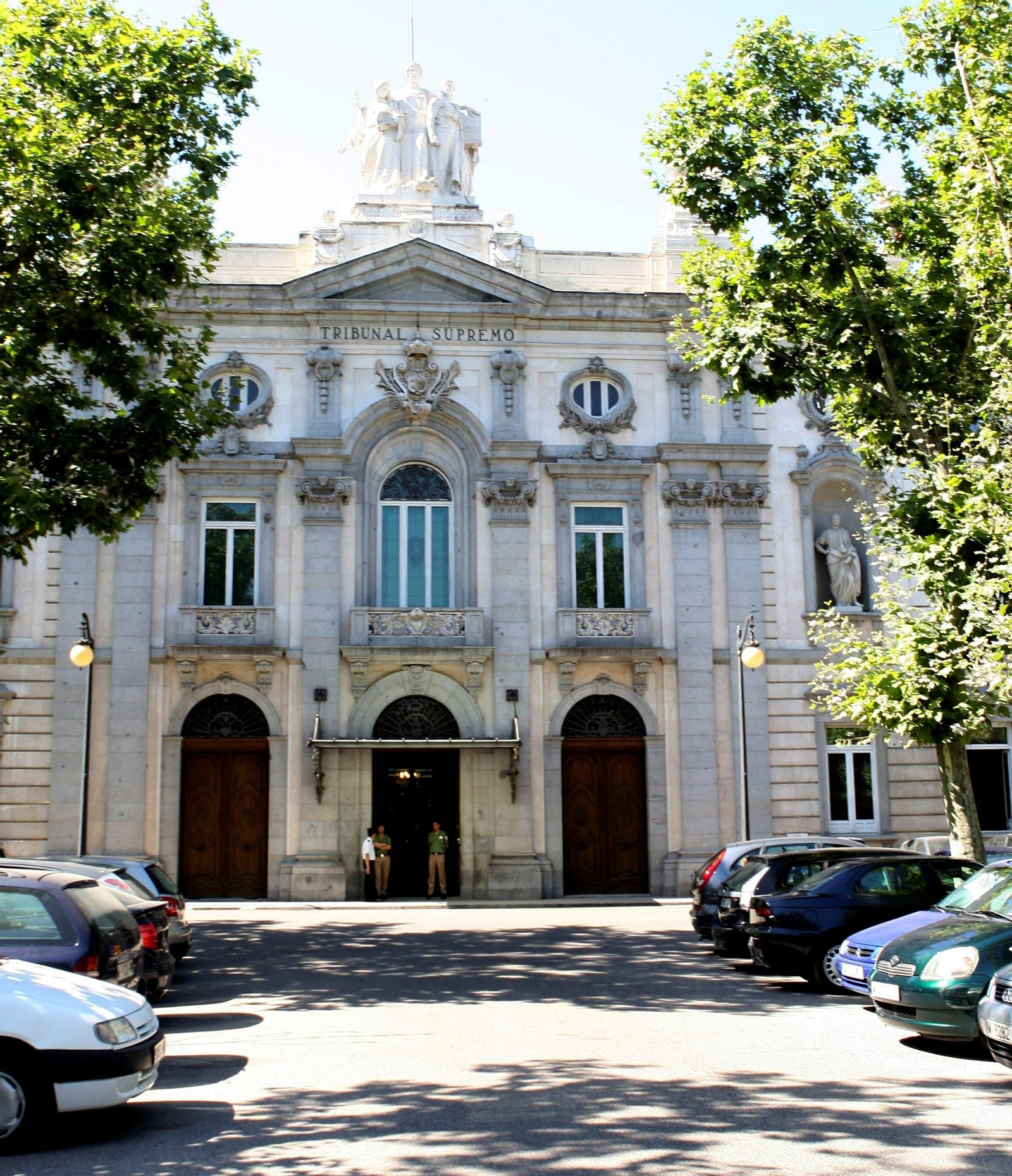Fachada del Tribunal Supremo
