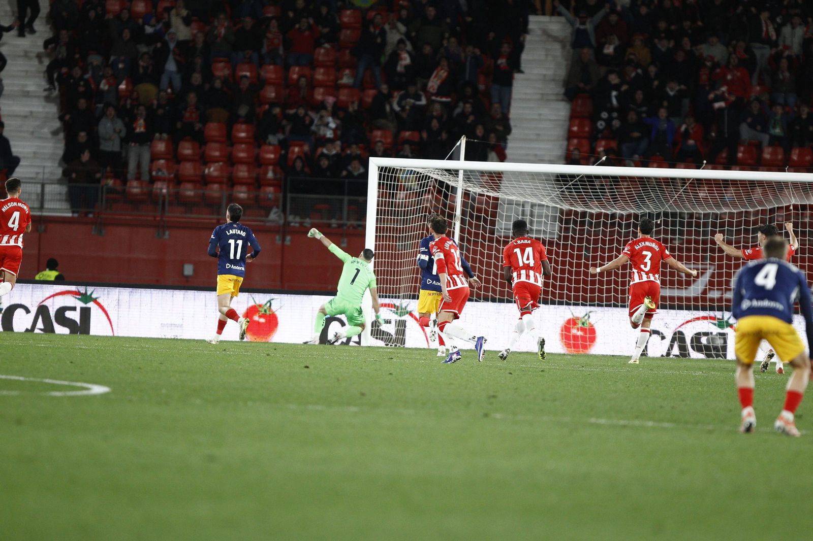Las imágenes del partido U.D. Almería - F.C. Andorra