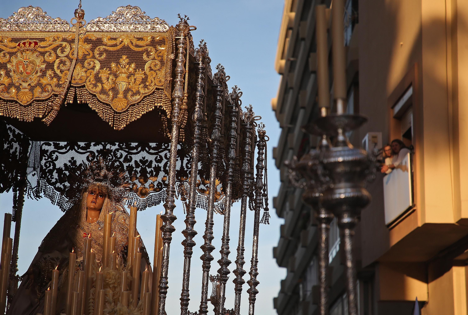 Fotos del Lunes Santo en Algeciras: Coronado de Espinas y La Columna