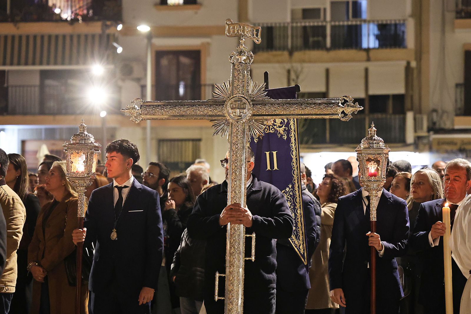 Las fotografías del Vía Crucis de las Hermandades de Huelva
