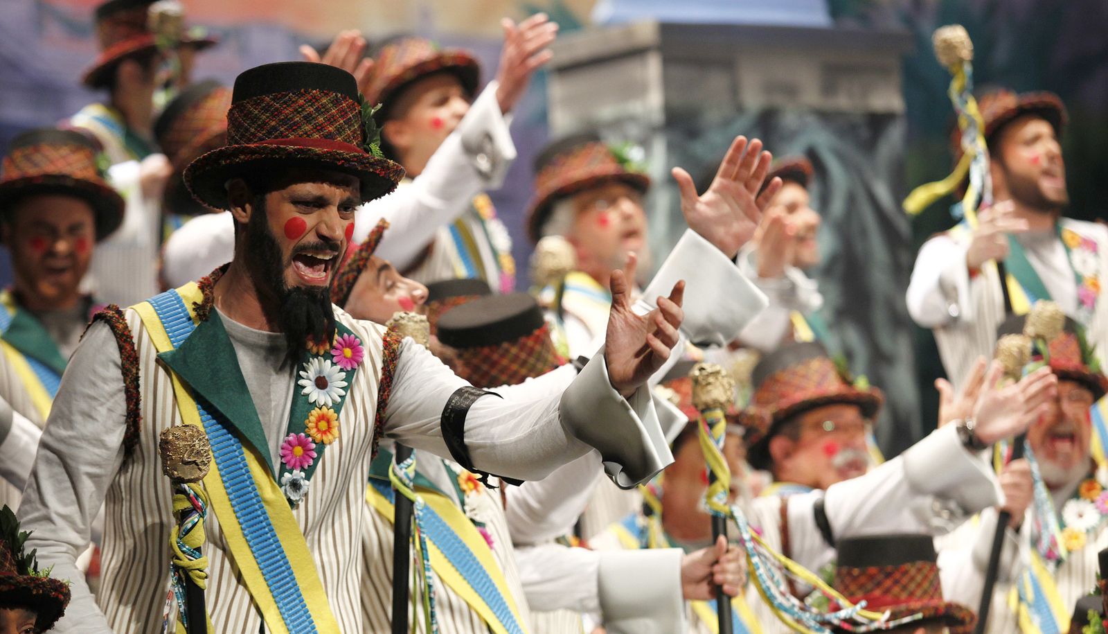 Las imágenes de la decimoctava función clasificatoria