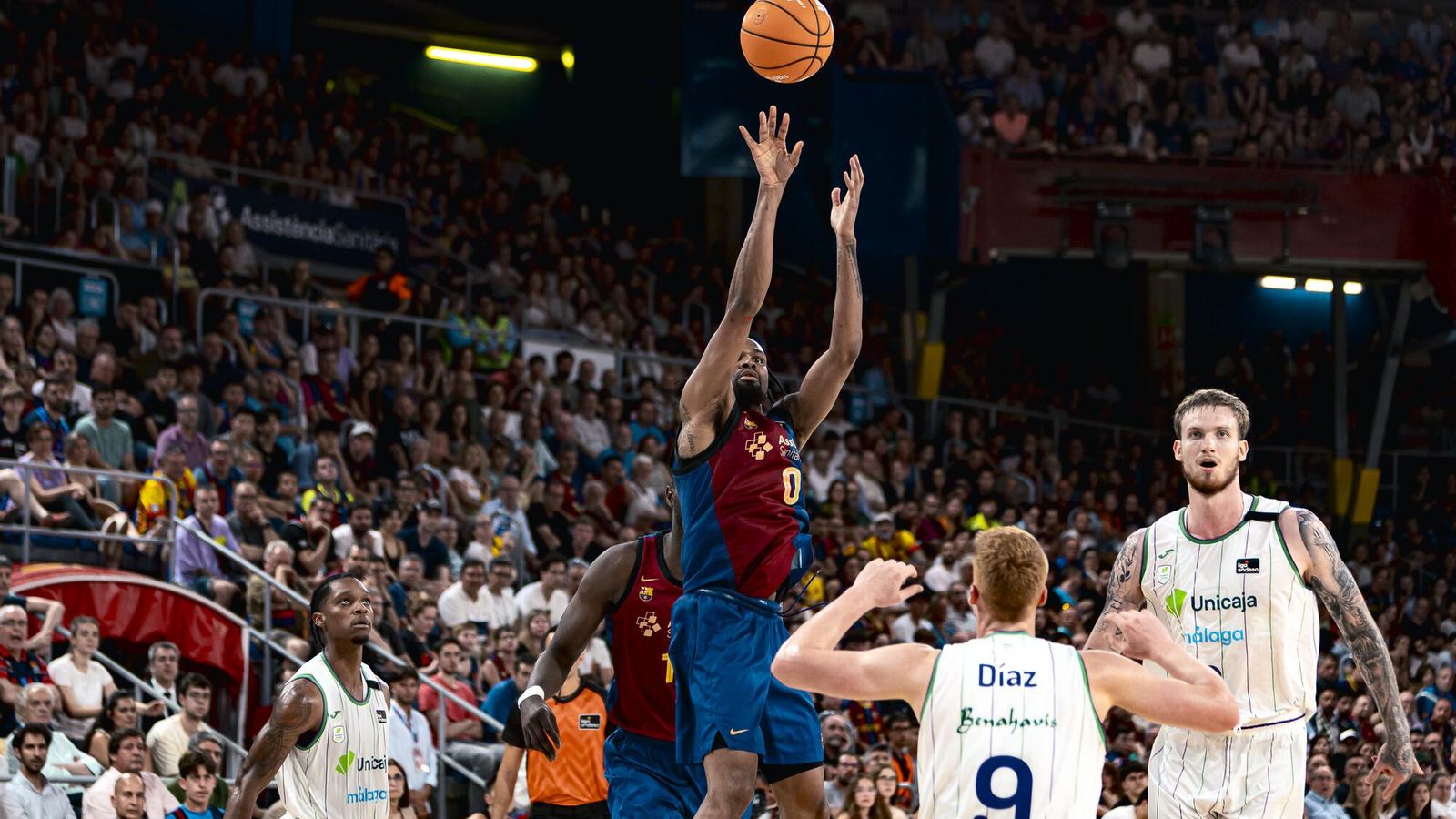 Las fotos del Barça-Unicaja, 2º partido del play off de la ACB