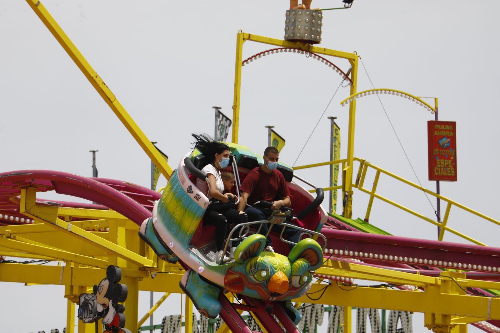 Las imágenes del segundo fin de semana de atracciones en El Arenal