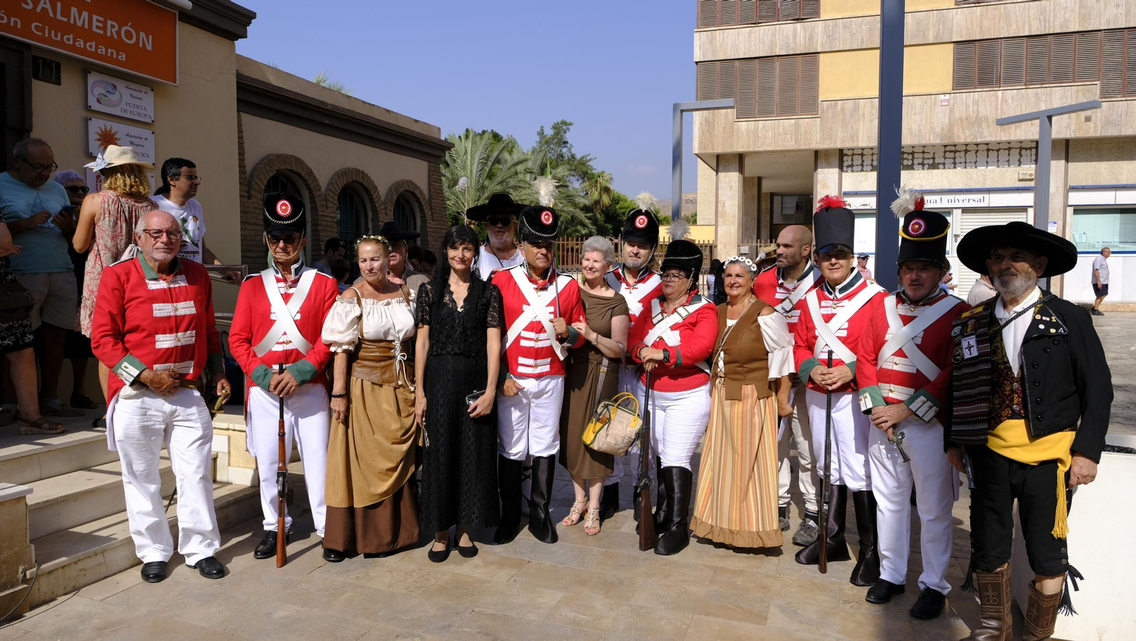 Recreación histórica de Los Coloraos, en imágenes