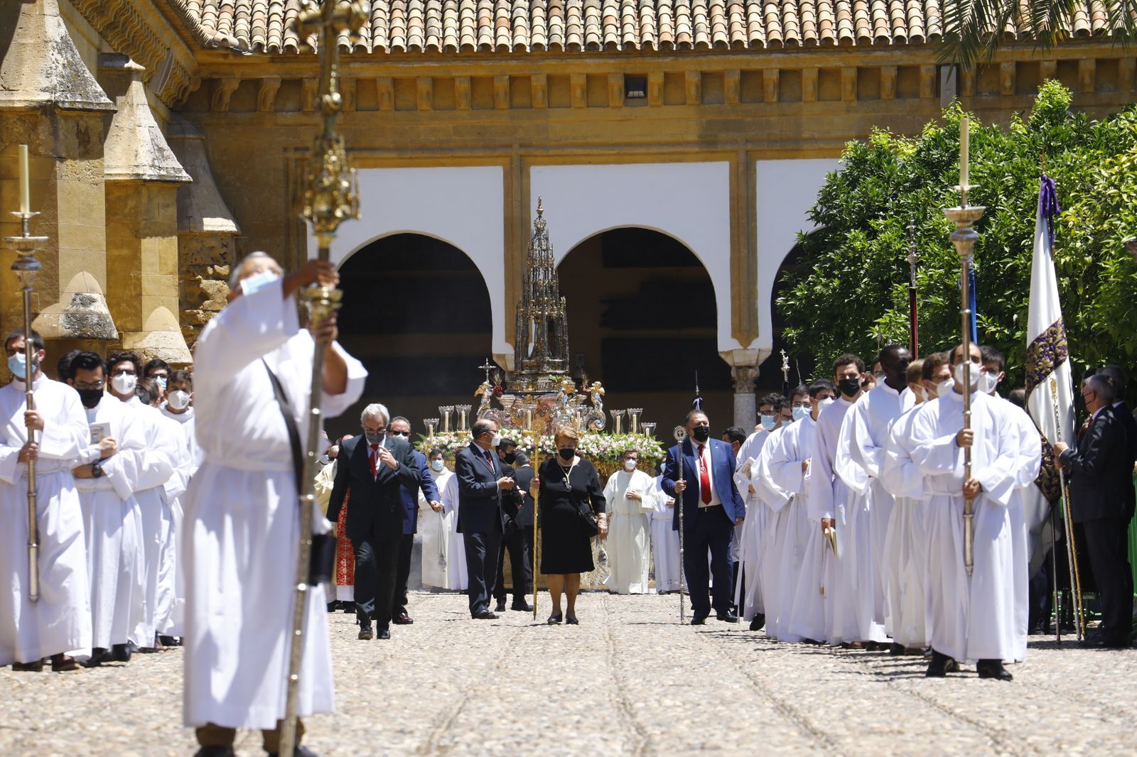 La procesión del Corpu Christi de Córdoba, en imágenes