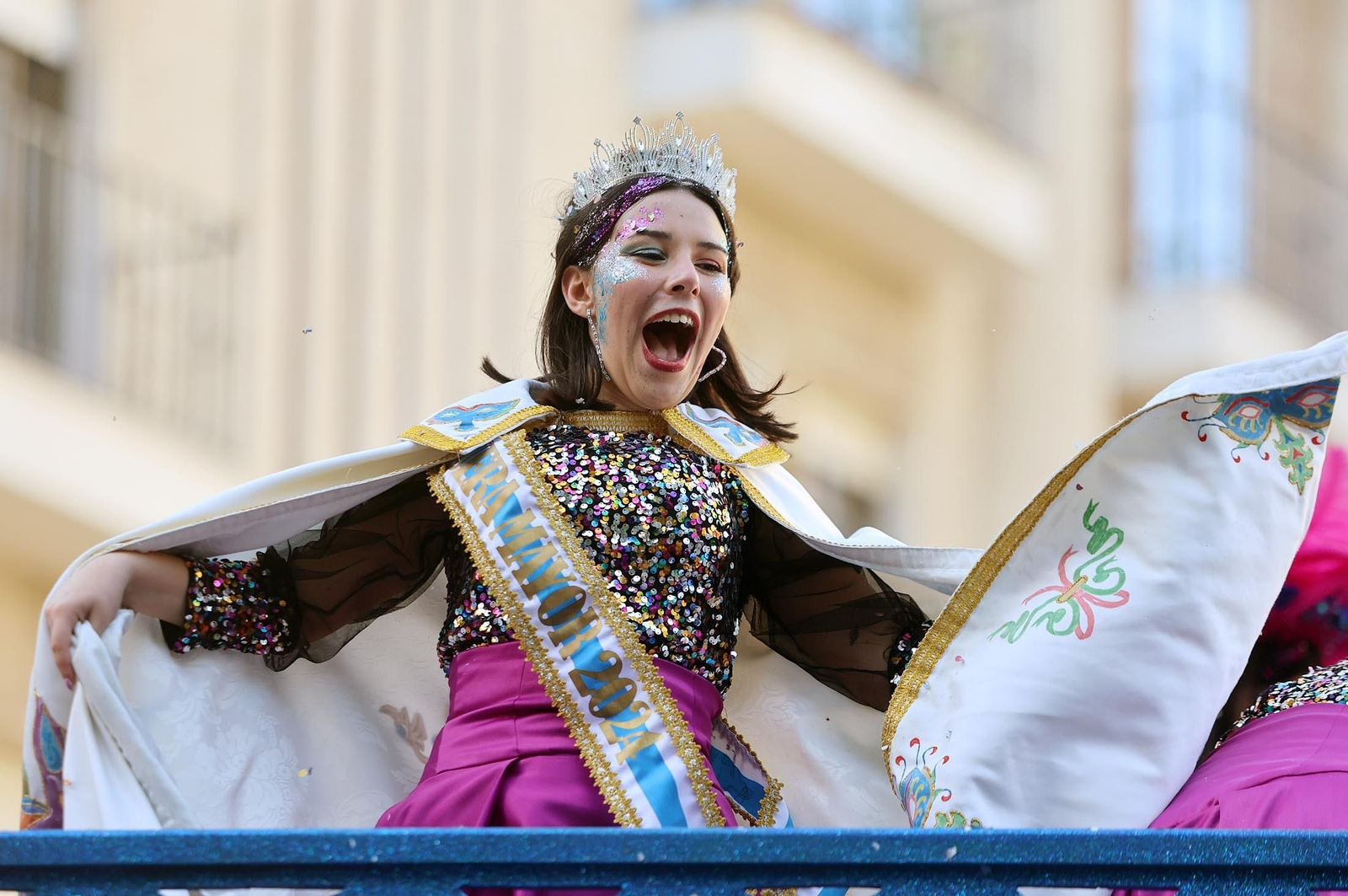 Imágenes de la cabalgata del Carnaval Colombino 2024