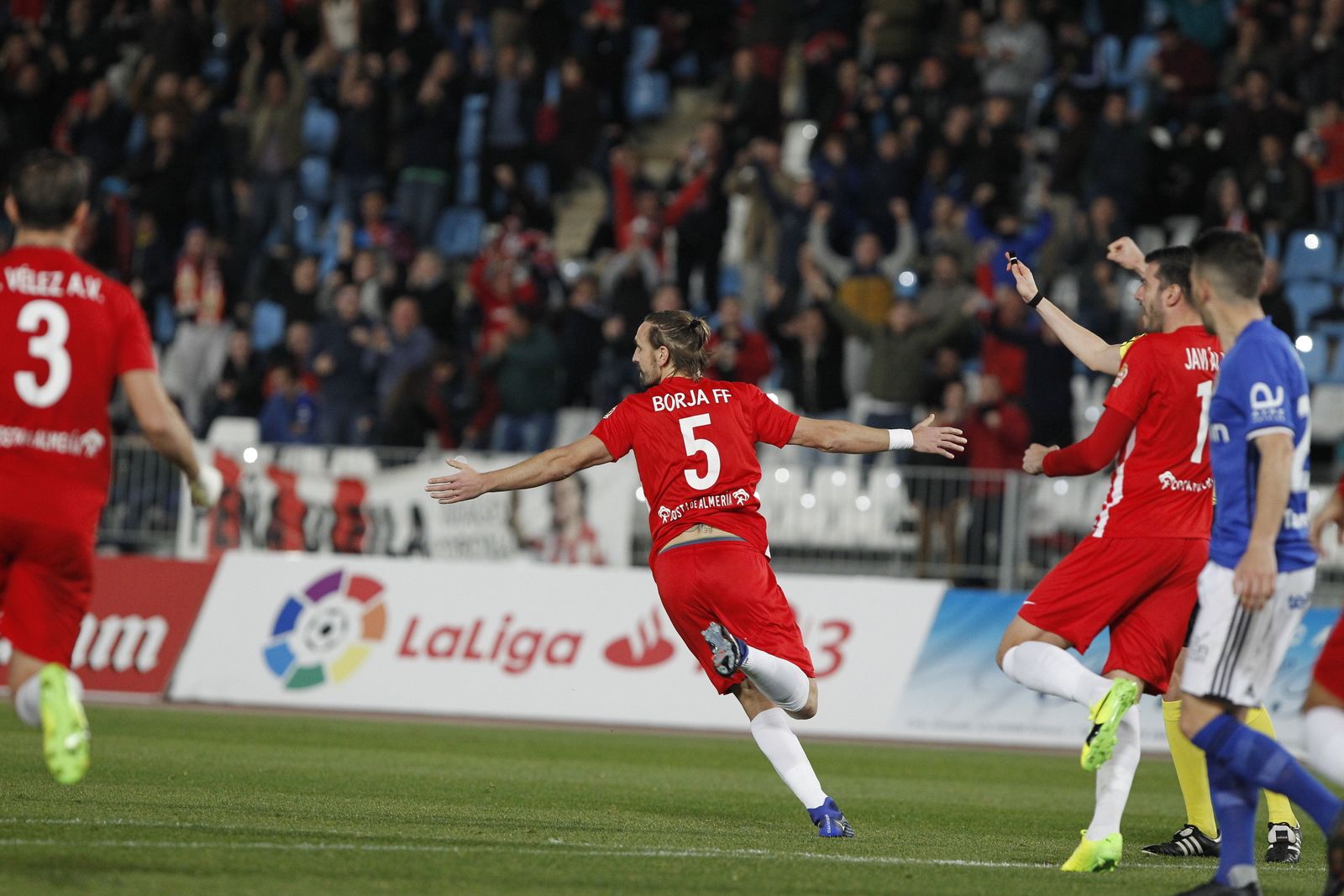 Las imágenes del UD Almería-Real Oviedo