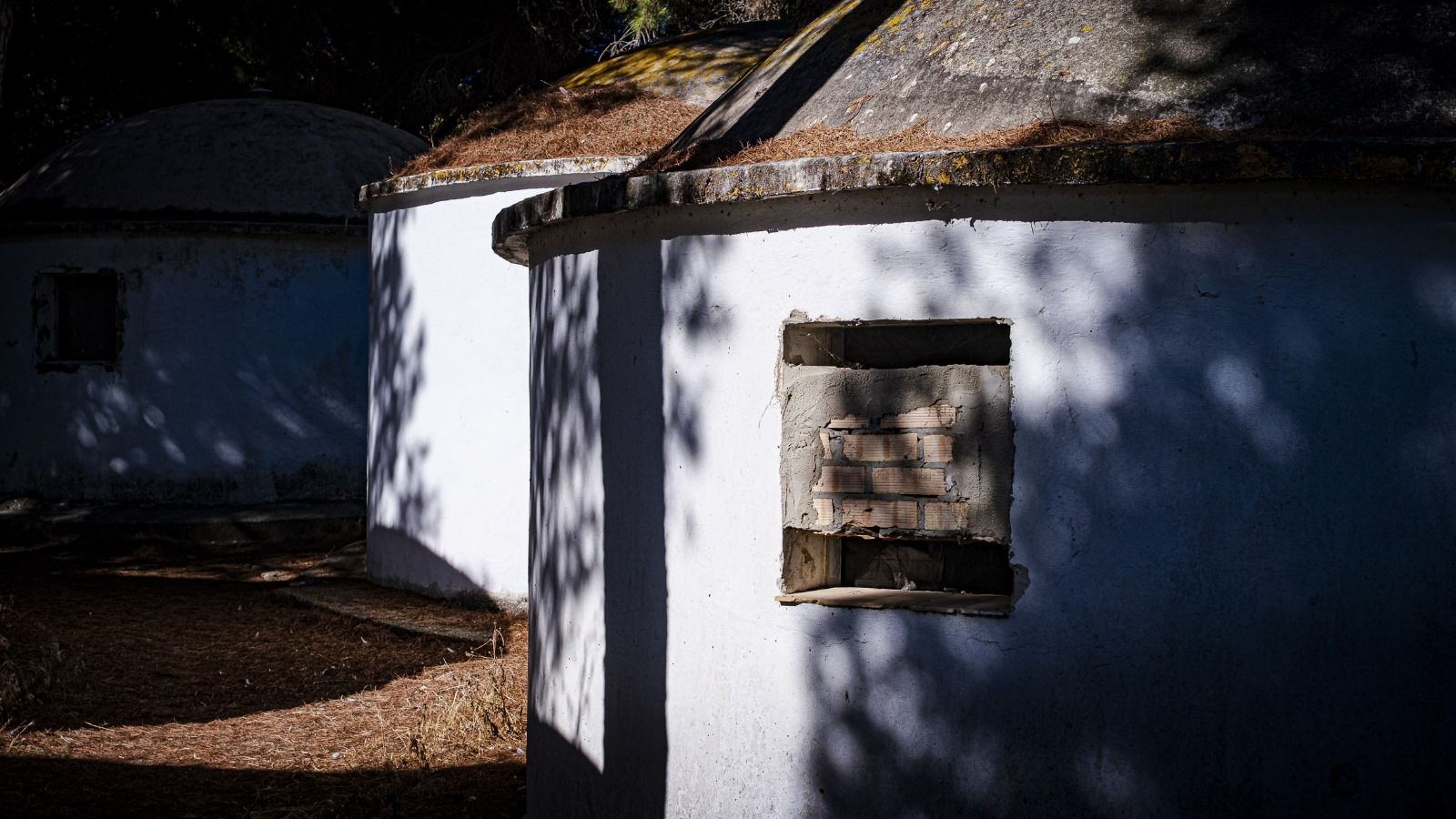 Los morabitos de La Forestal fueron construidos para que los militares pernoctaran en un campamento de uso recreativo en el Monte Dunas de Rota.
