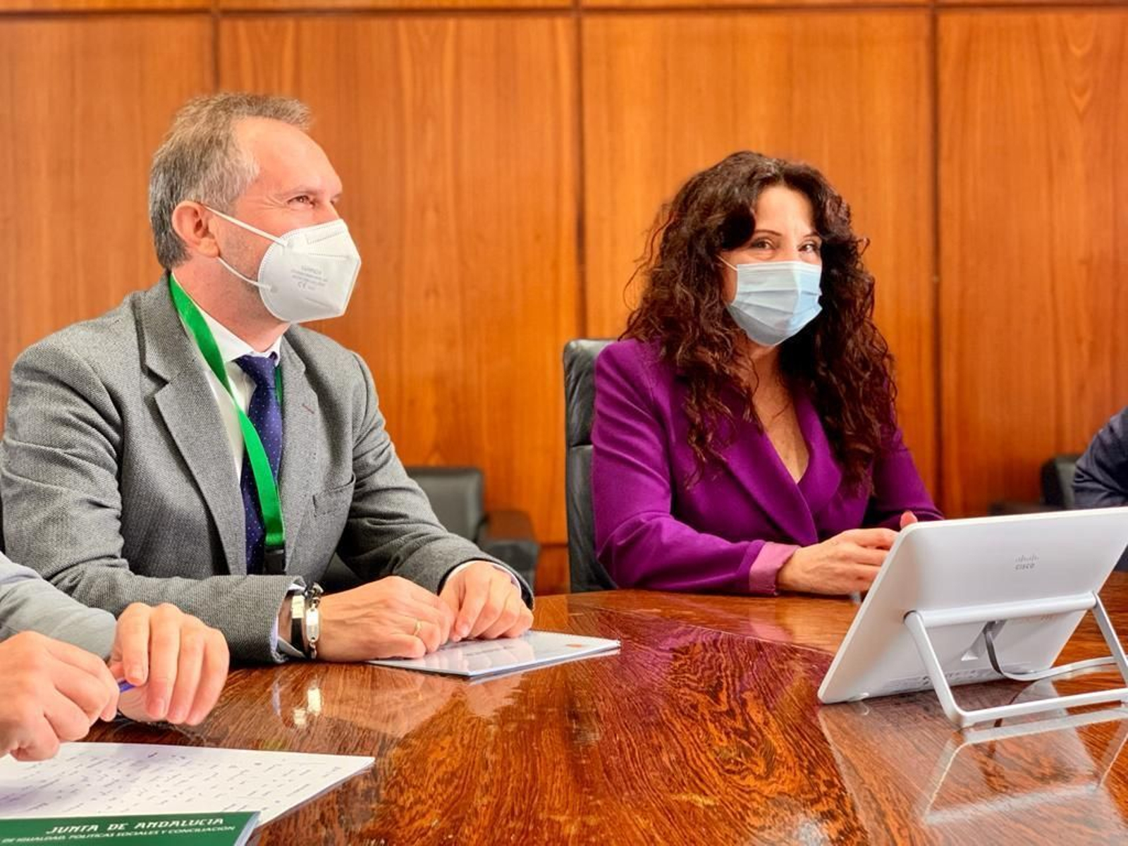 La consejera de Políticas Sociales e Igualdad de la Junta de Andalucía, Rocío Rui