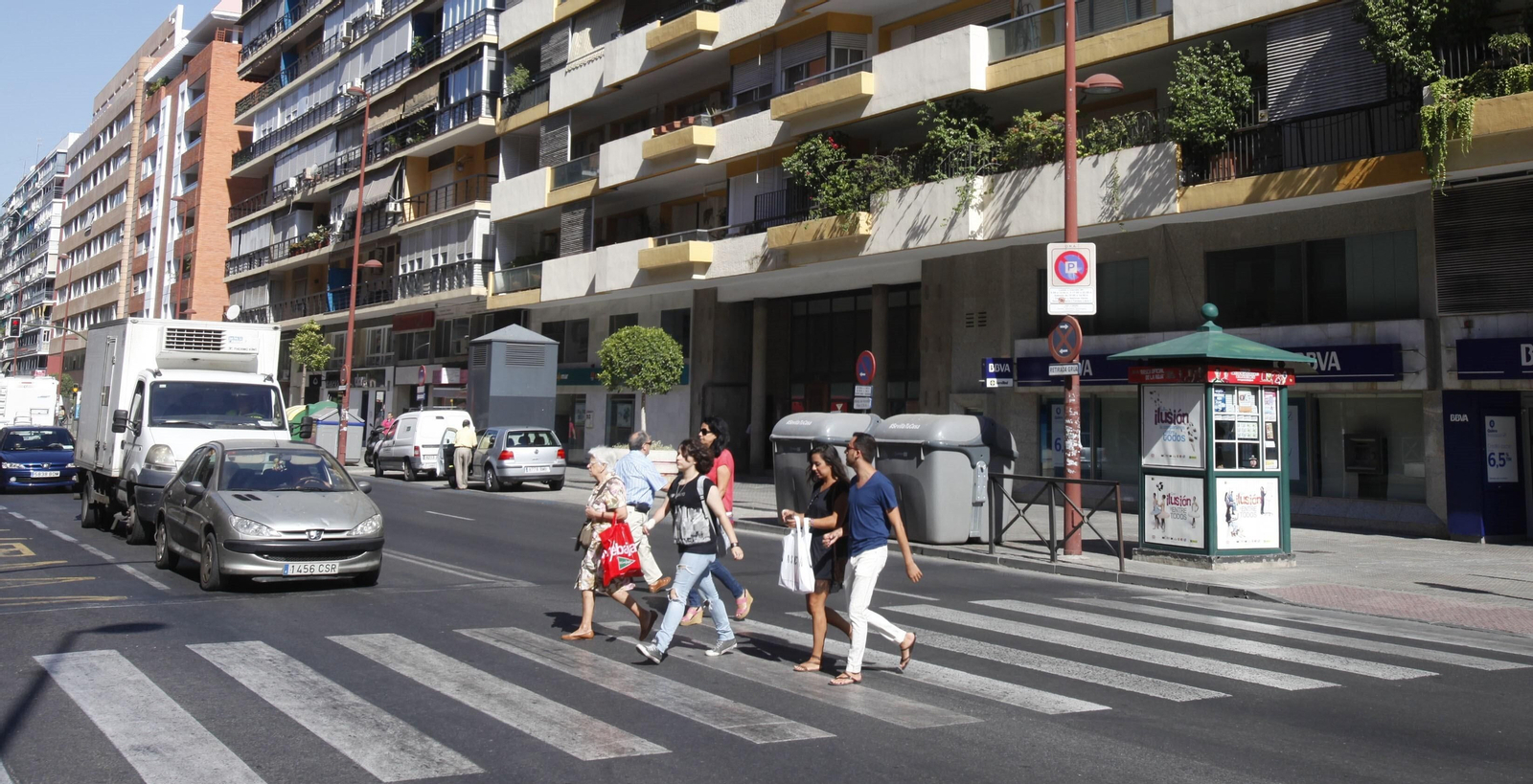 Los hechos ocurrieron en la calle Virgen de Luján.